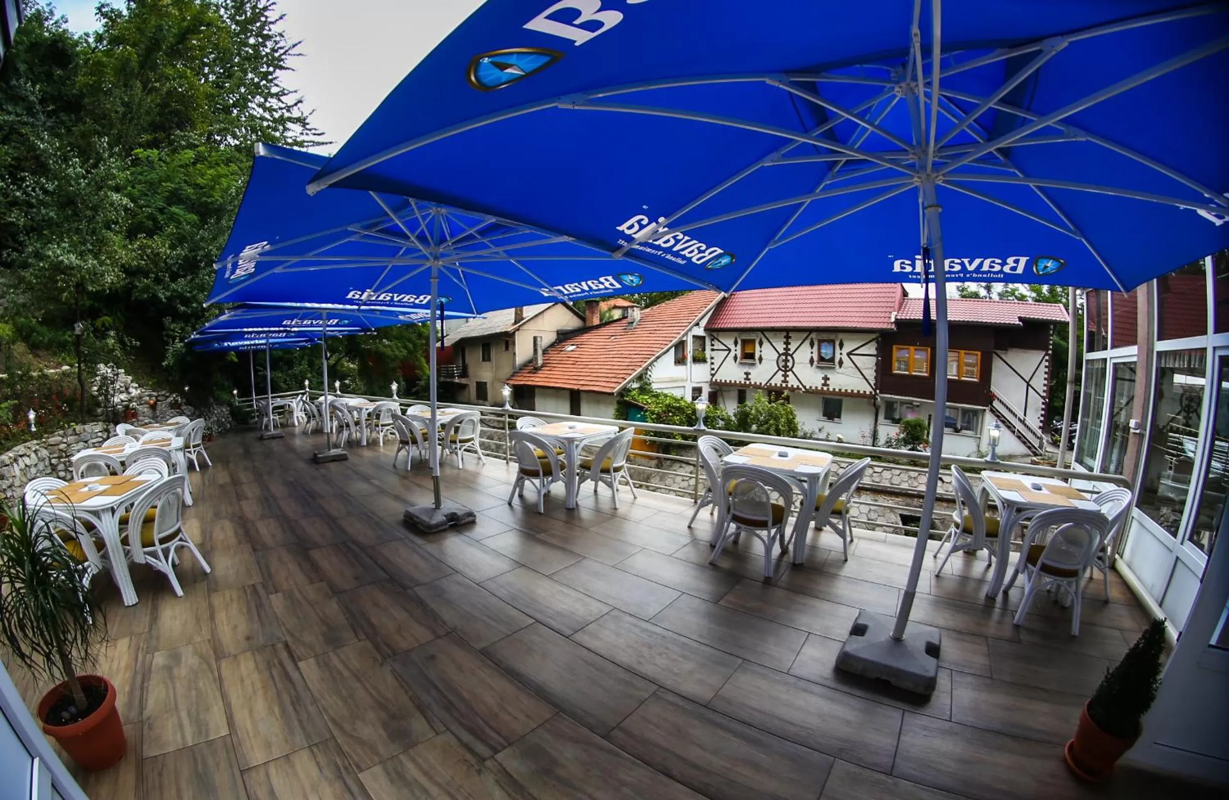 Balcony/Terrace in Hotel Fontana