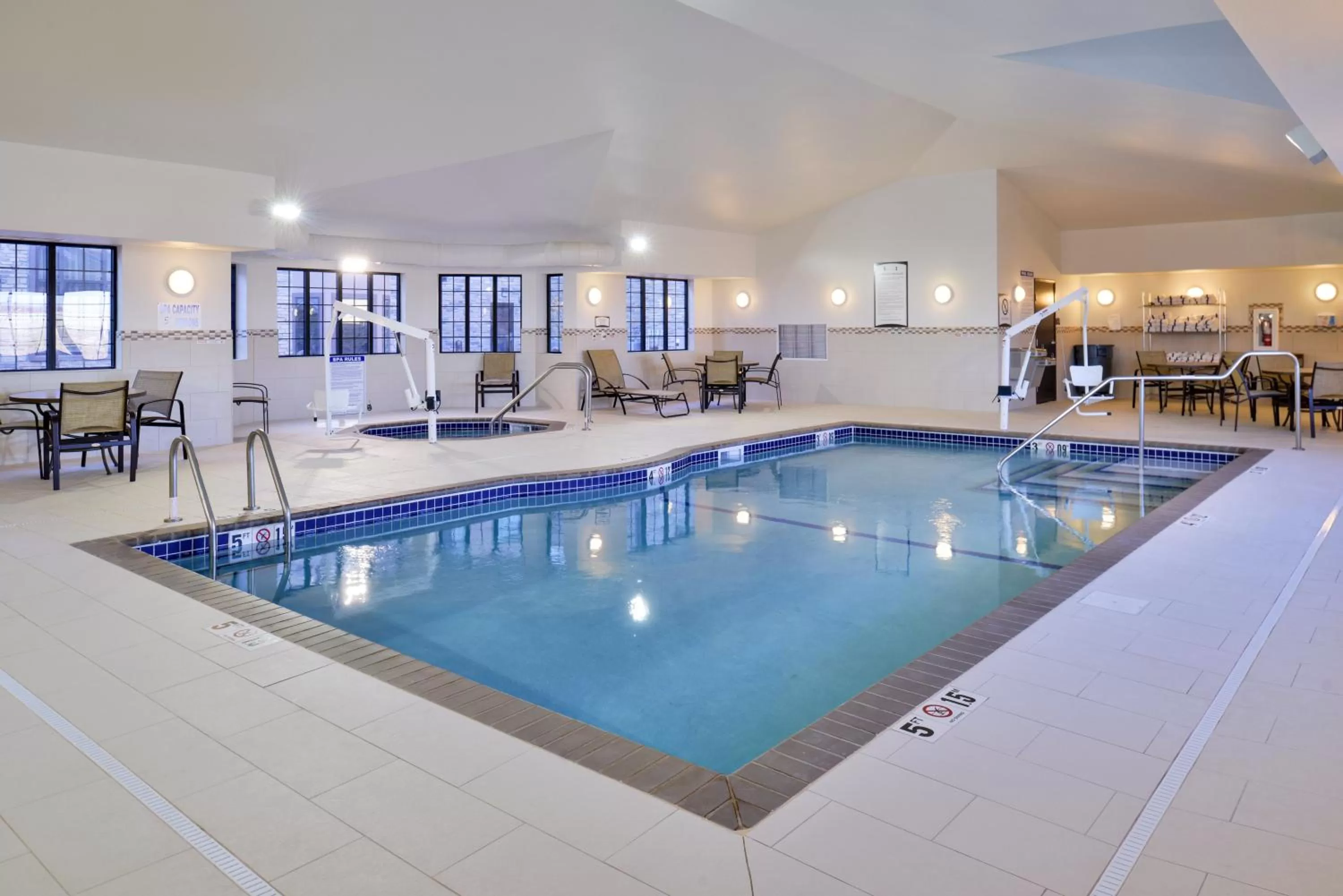 Swimming pool in Staybridge Suites Rochester by IHG
