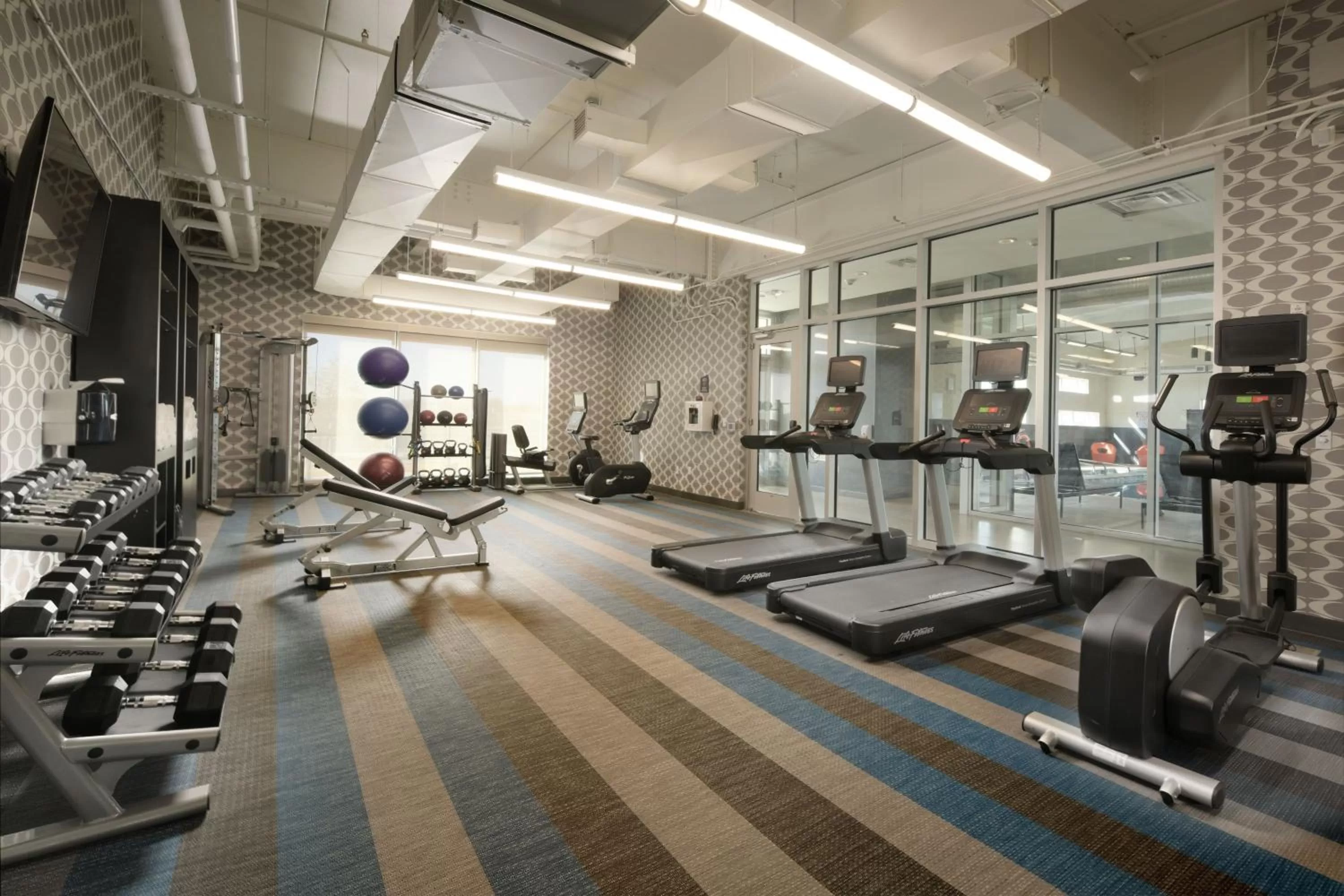 Fitness centre/facilities in Aloft Lubbock