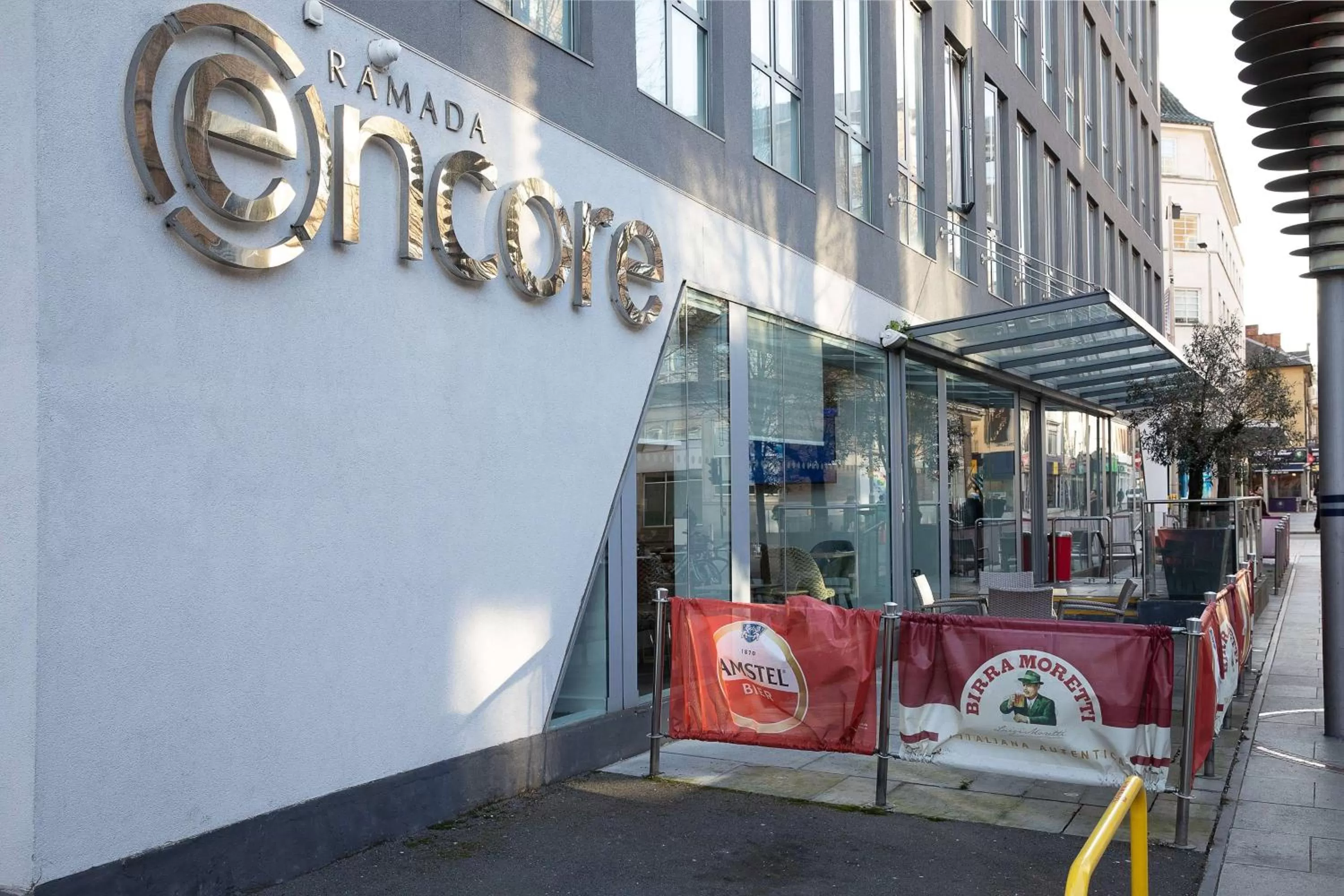 Property building in Ramada Encore Leicester City Centre