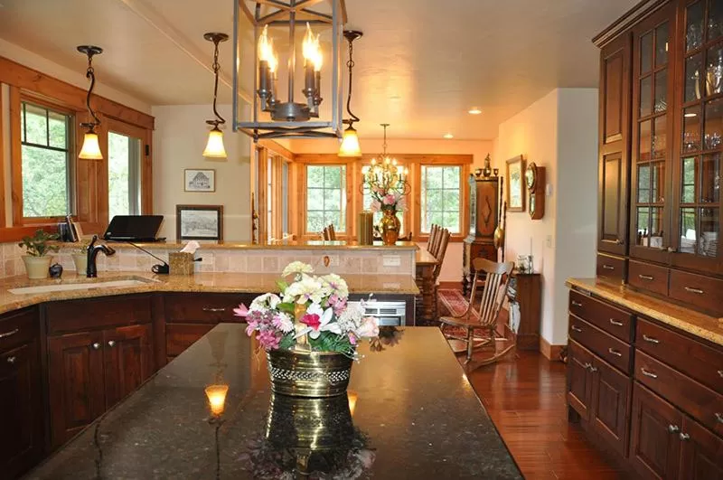Kitchen/Kitchenette in Chalet Val d'Isere