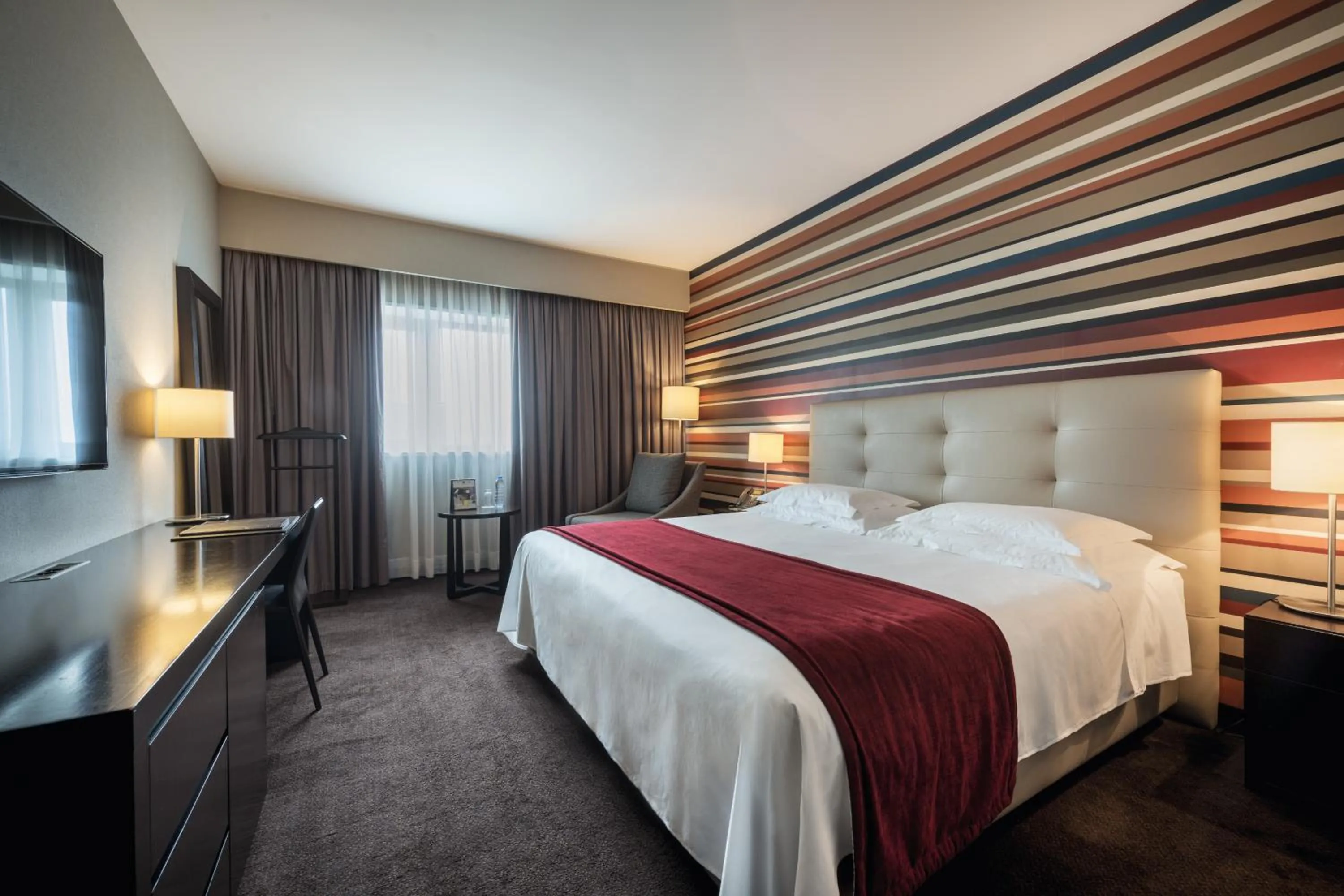 Bedroom, Bed in Hotel Trópico