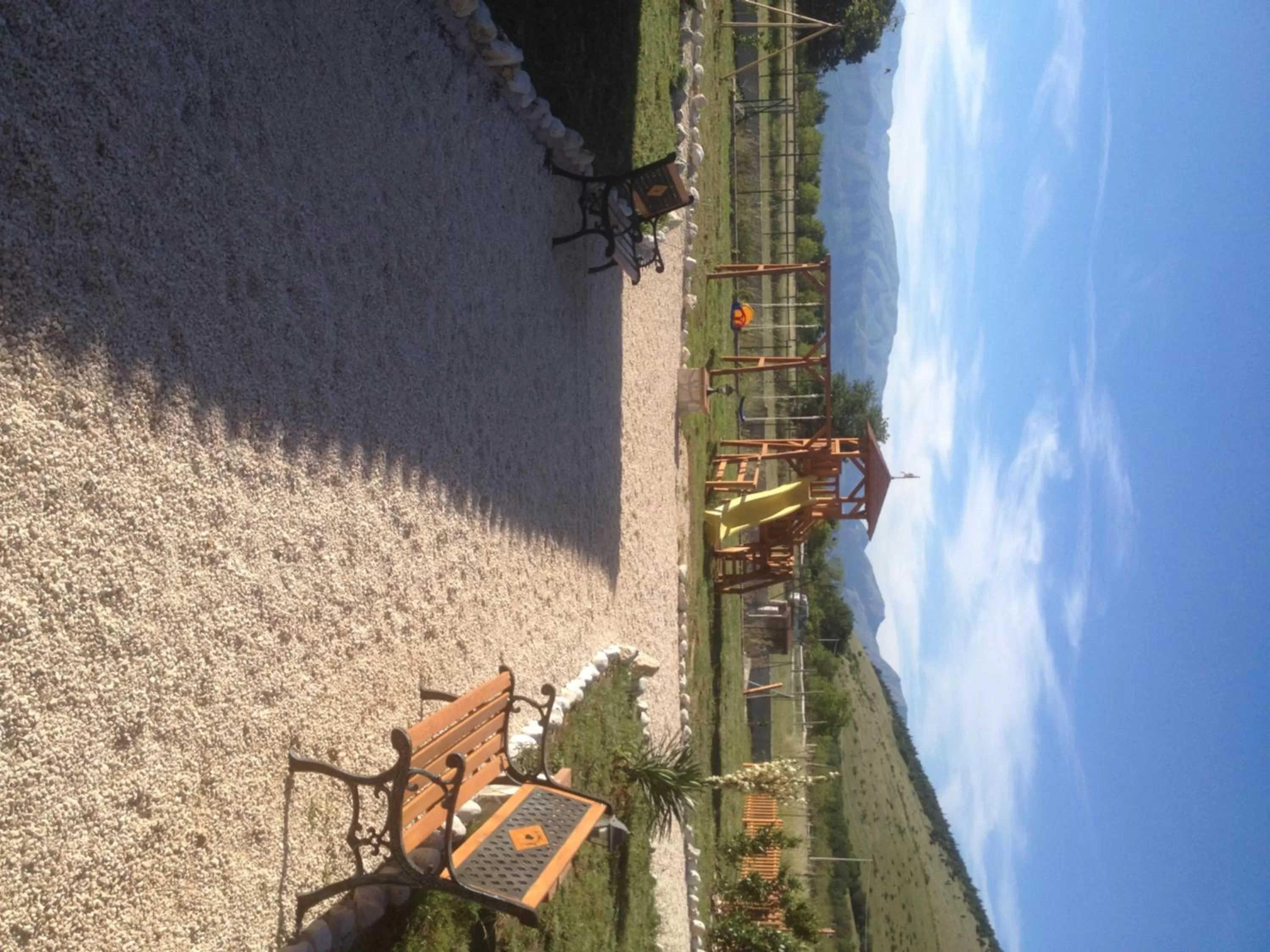 Children play ground in La Collina di Peppino