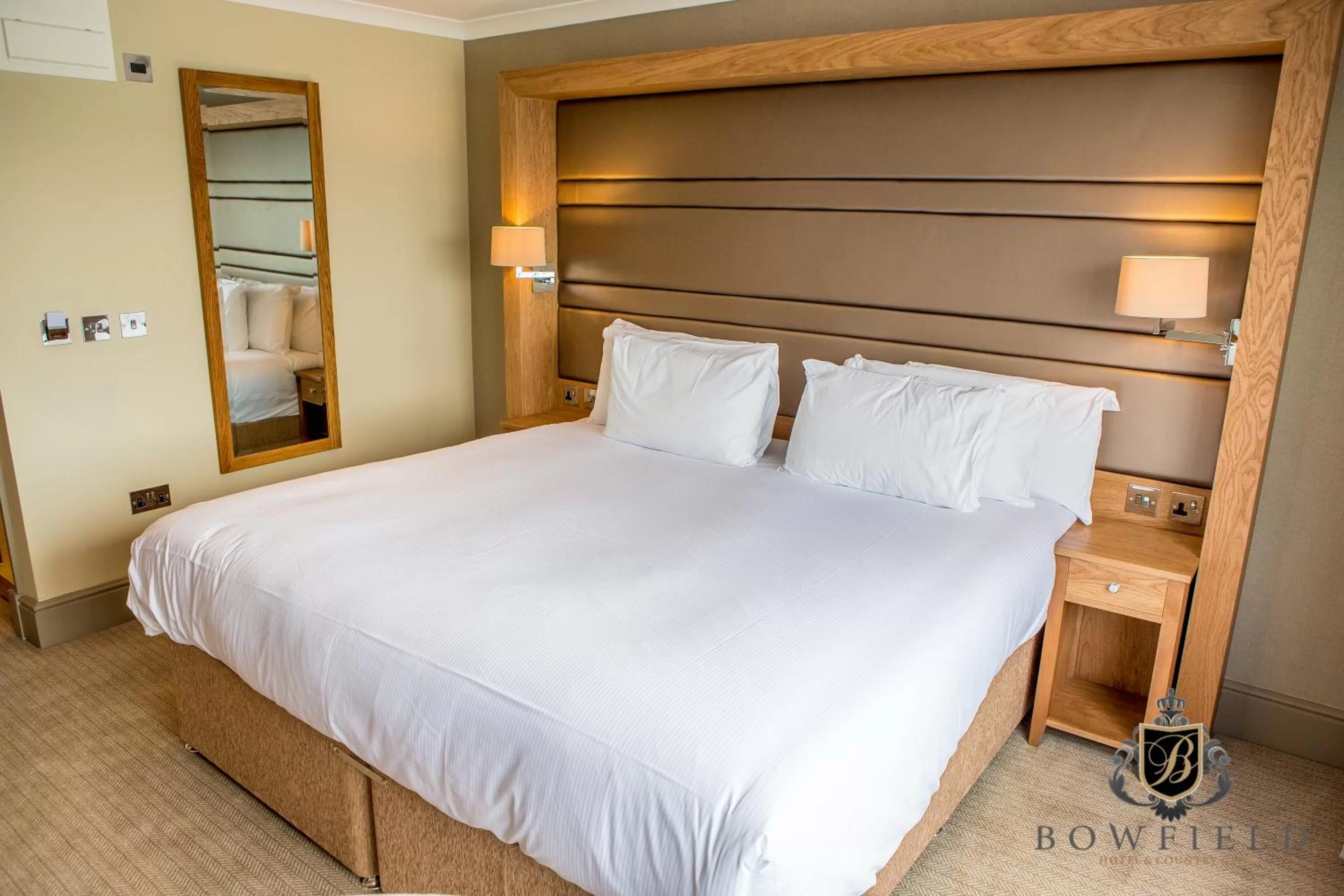 Bedroom, Bed in Bowfield Hotel and Spa