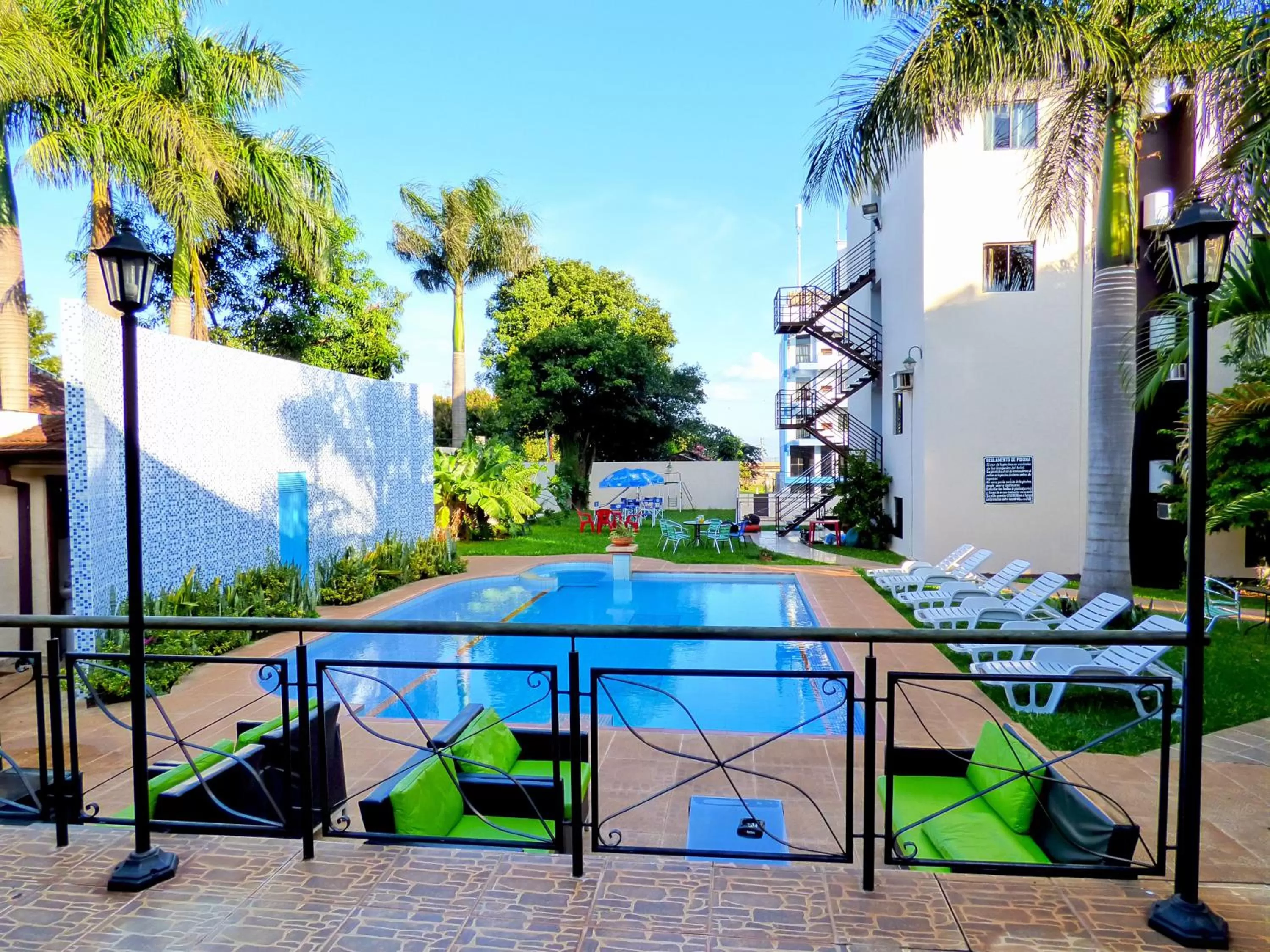 Patio in De La Costa Hotel