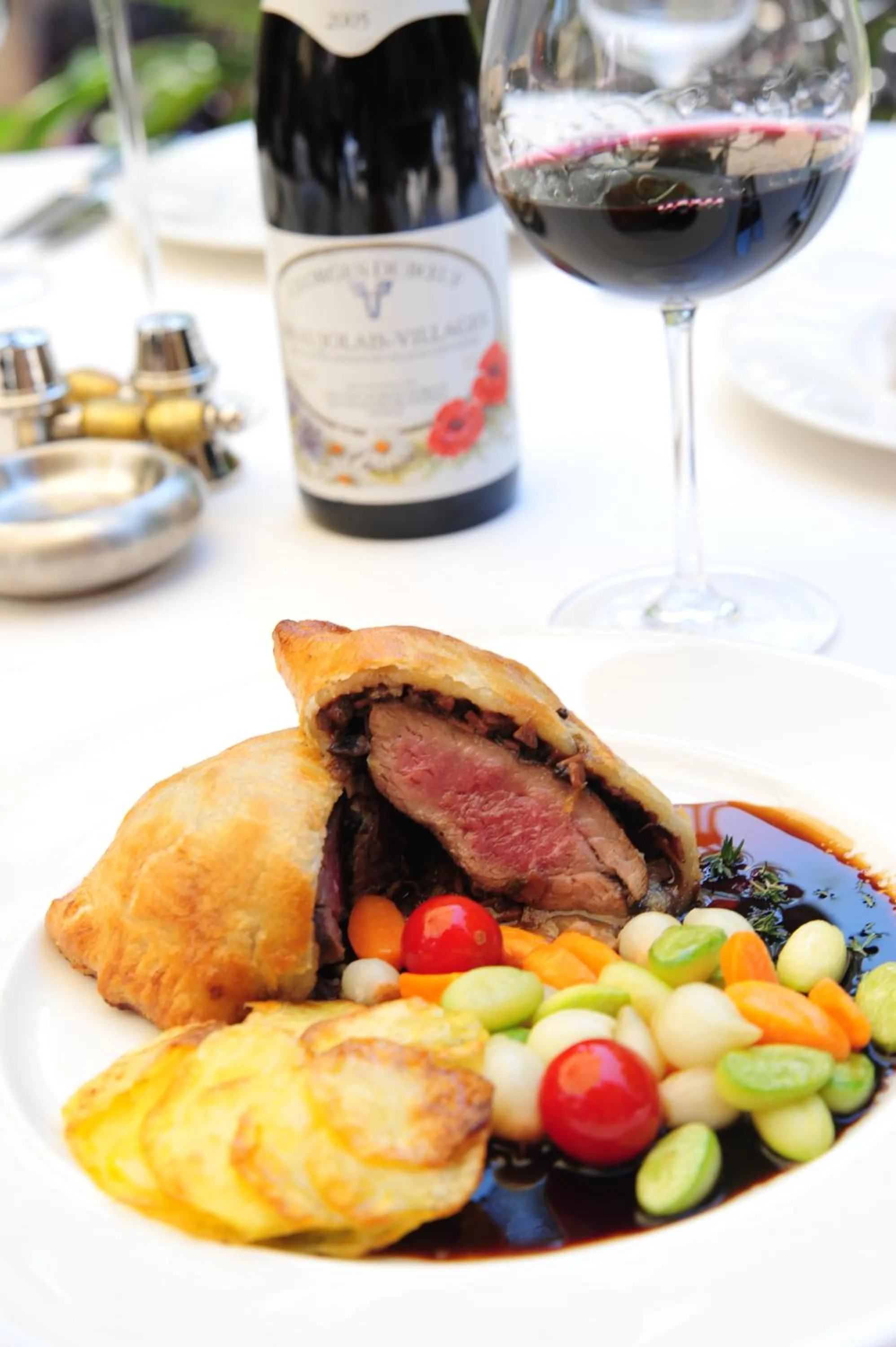 Food close-up in Tuvana Hotel