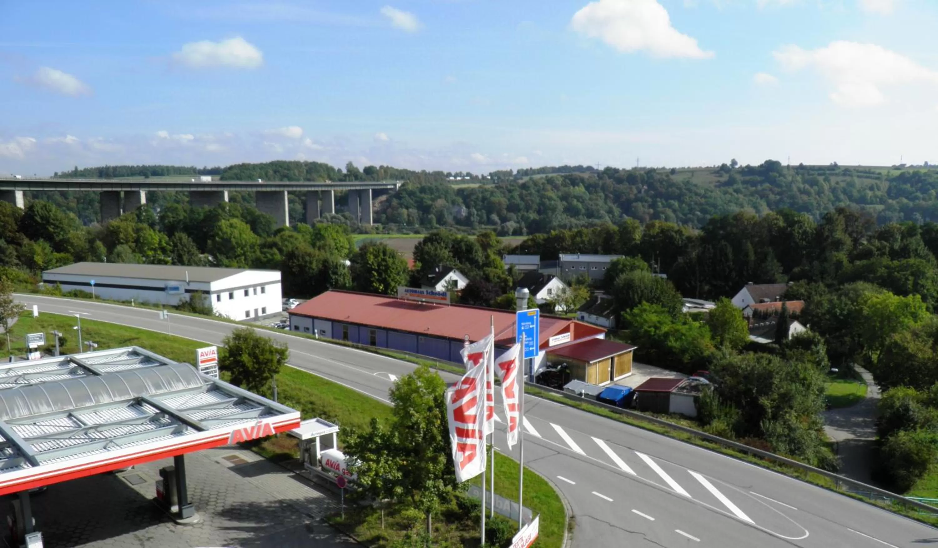 Neighbourhood, Bird's-eye View in Donau-Hotel