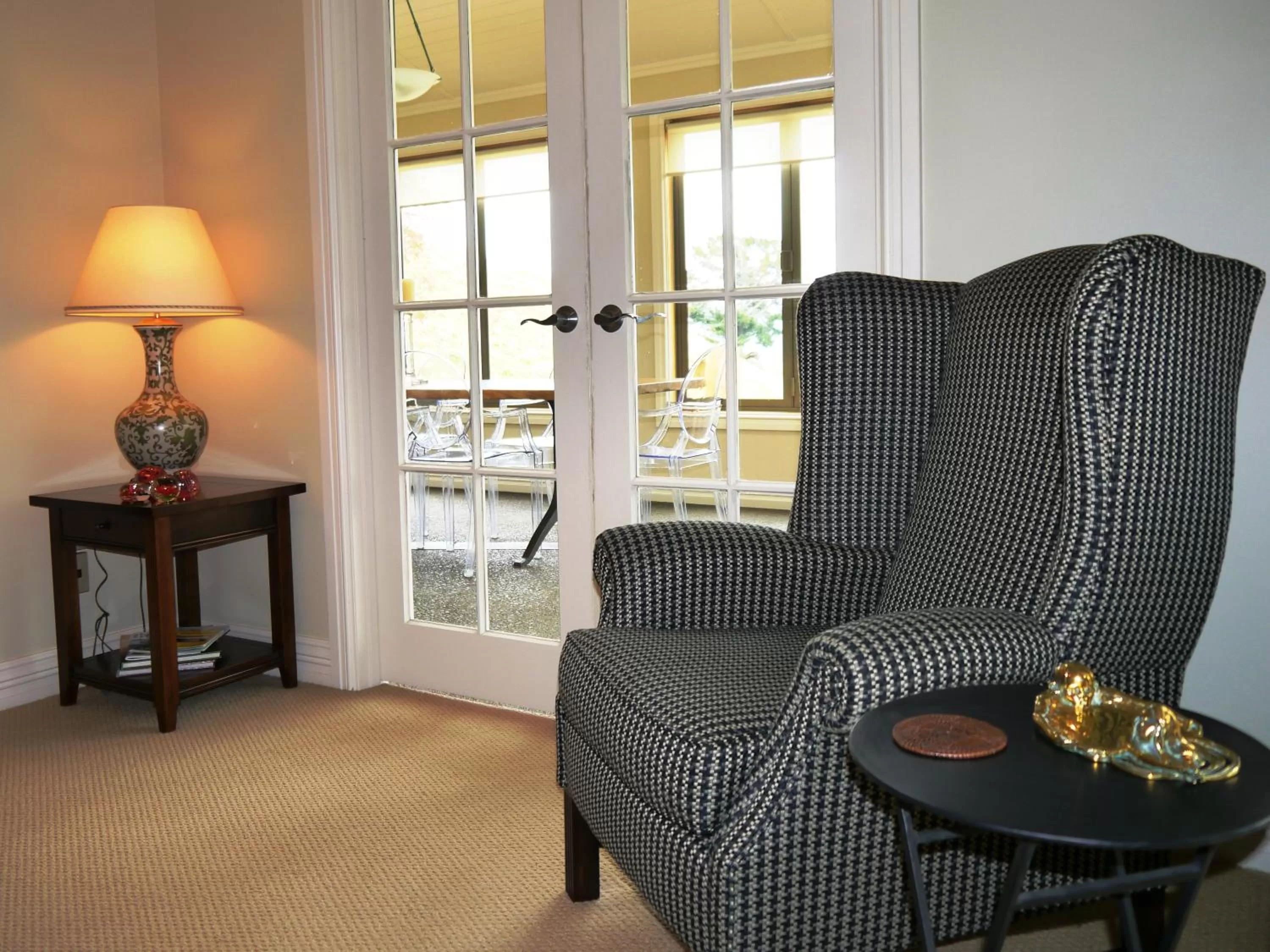 Seating area in Country Lodge Kinloch