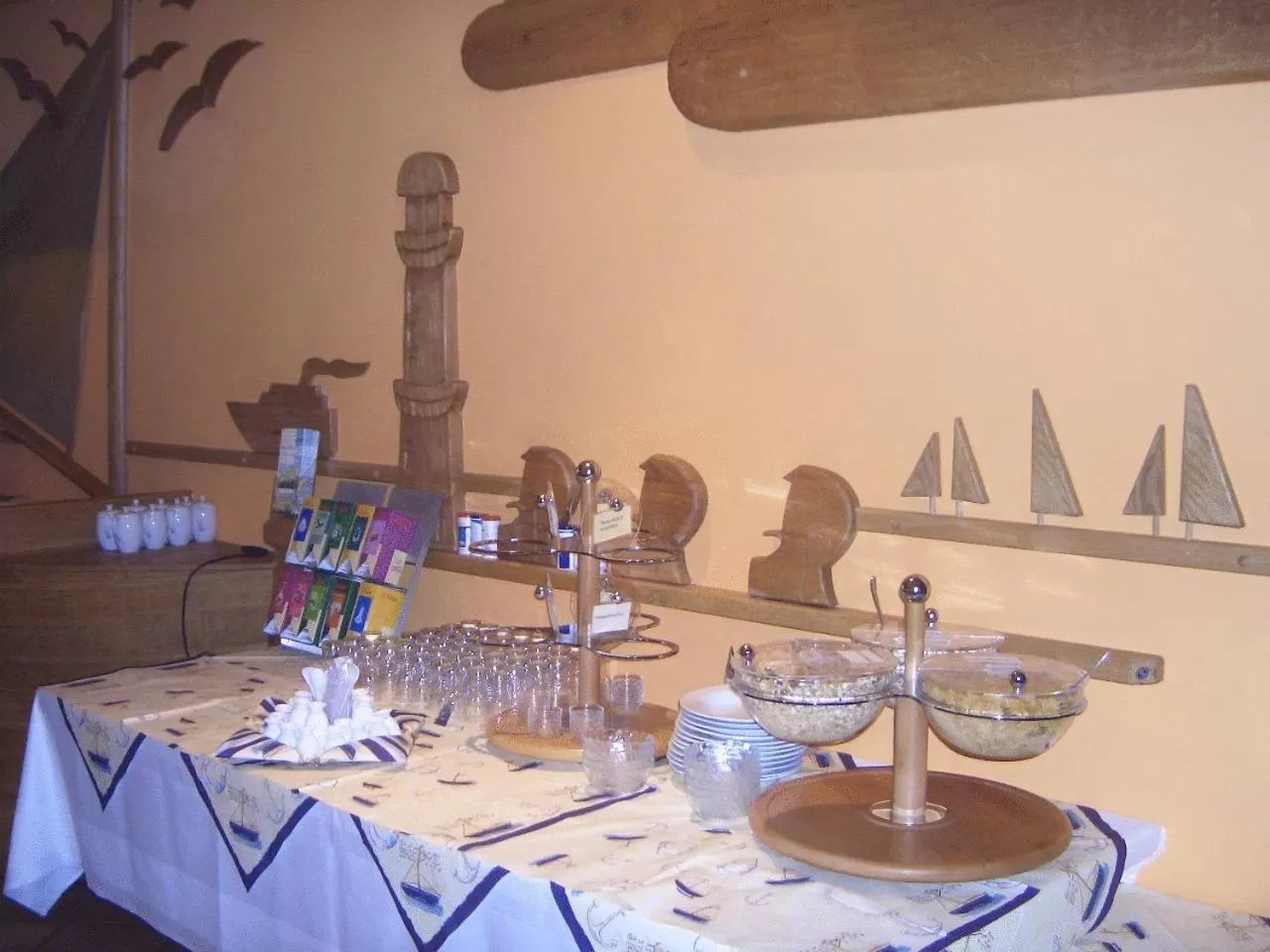 Restaurant/places to eat in Hotel Bellevue Warnemünde