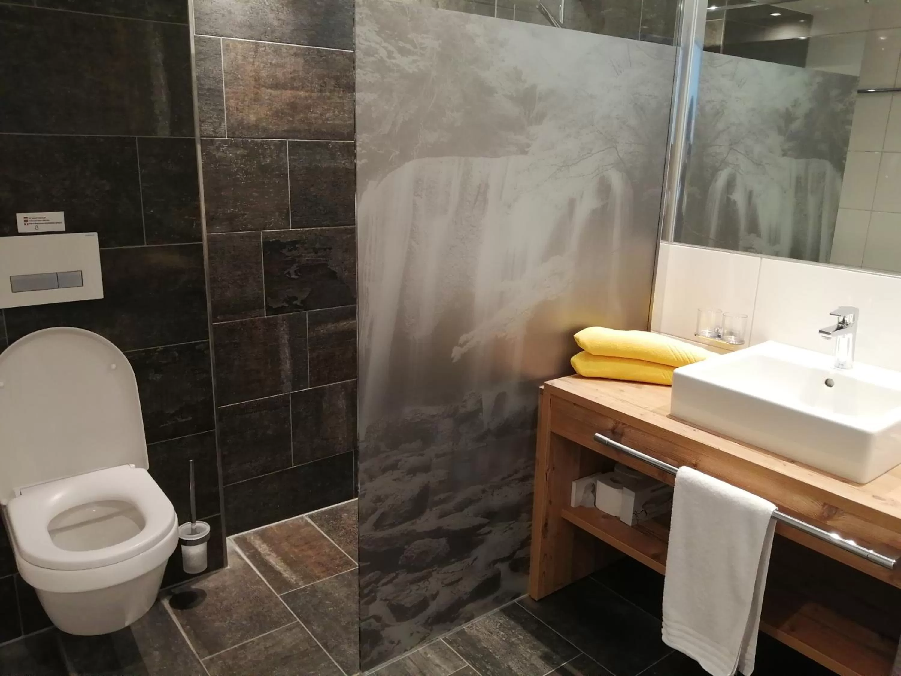 Bathroom in Hotel Enzian