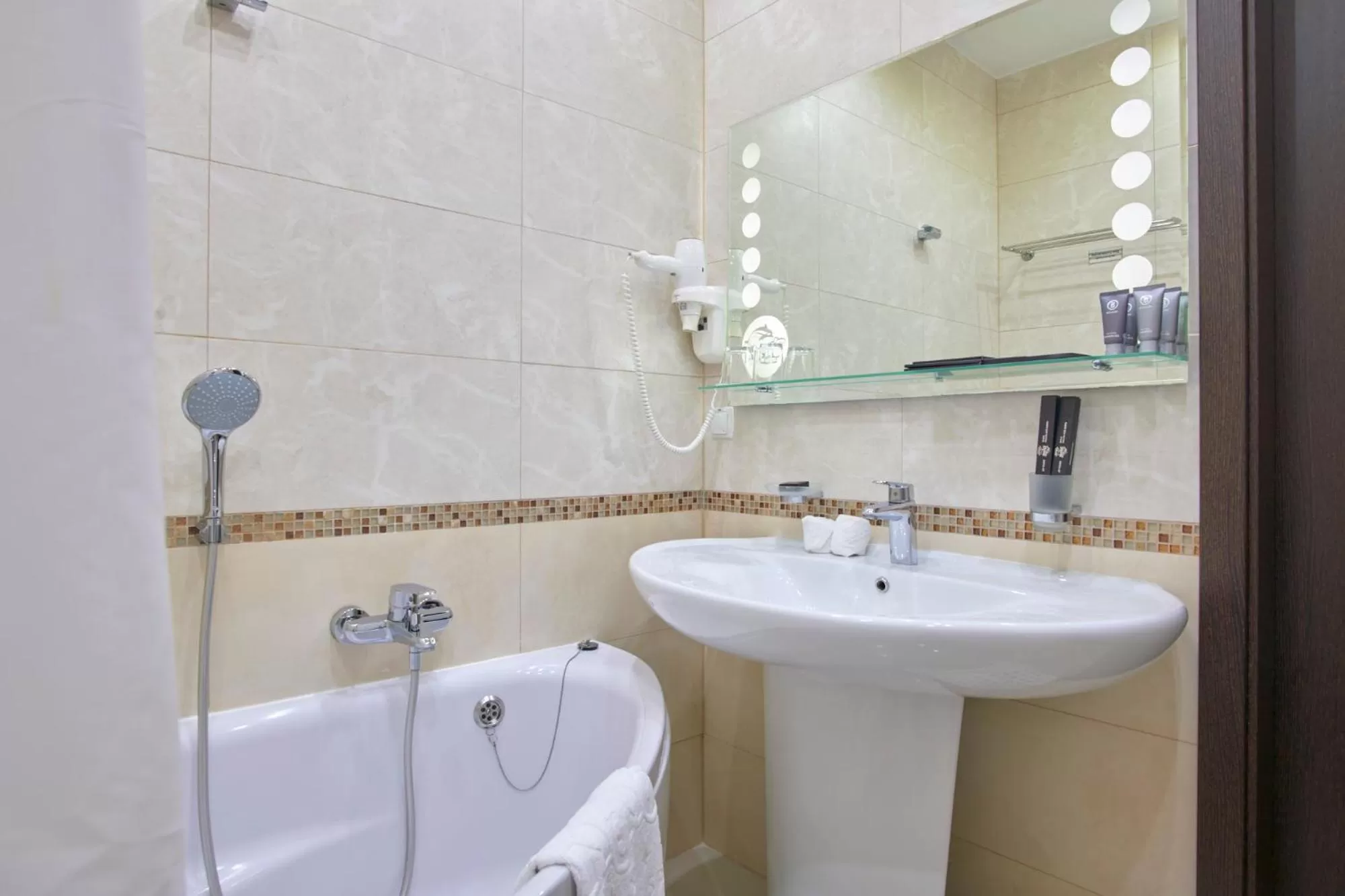 Bathroom in Hotel & Spa NEMO with dolphins