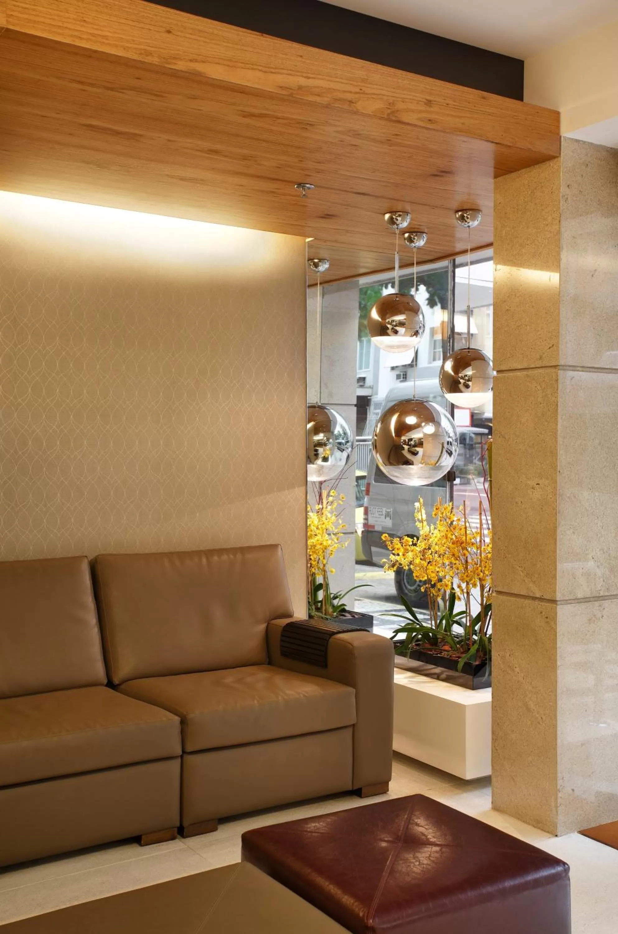 Lobby or reception in Copa Sul Hotel