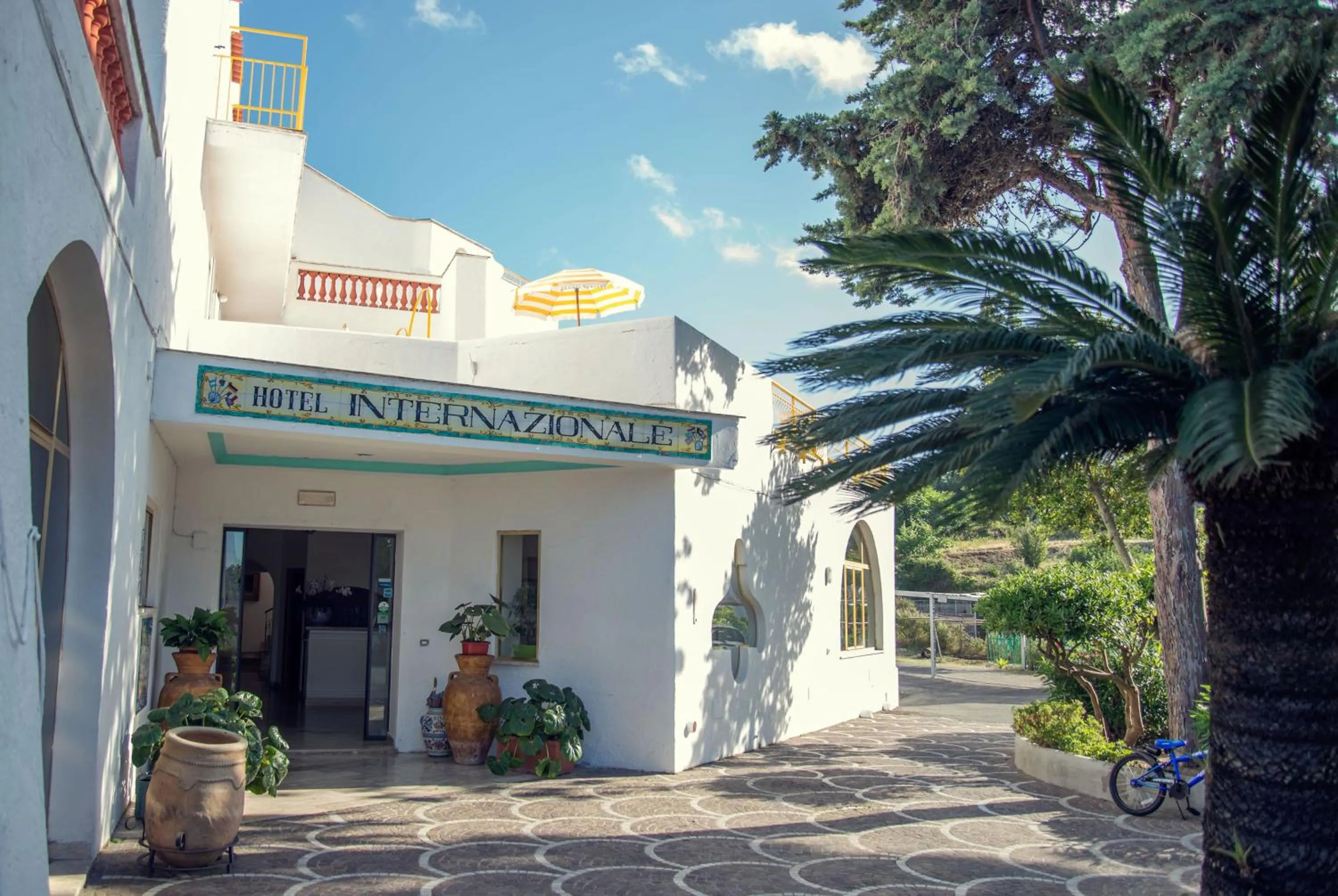 Facade/entrance in Hotel Internazionale