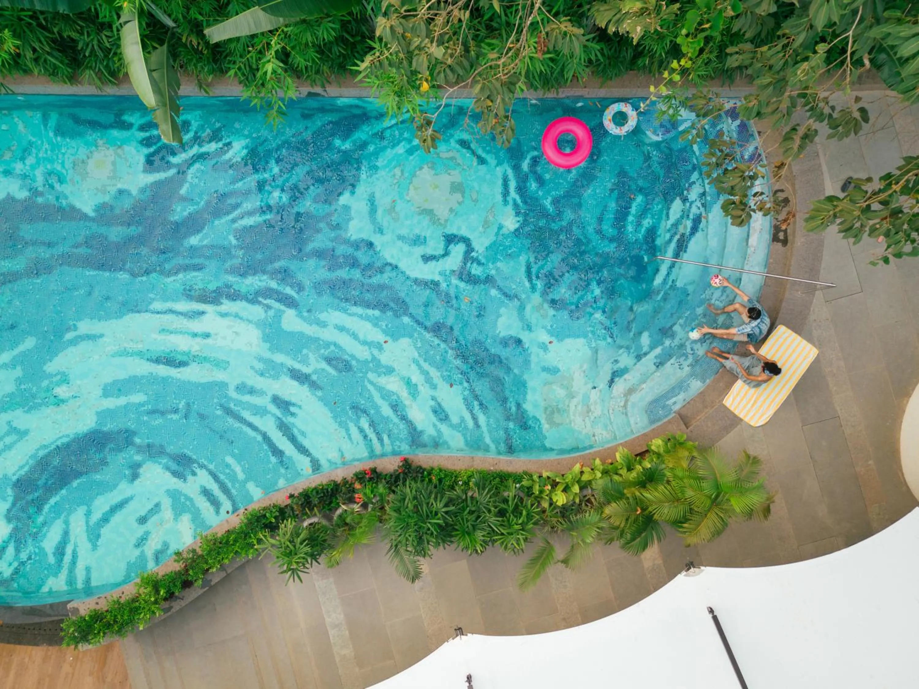 Swimming pool in ibis Styles Goa Vagator - An Accor Brand