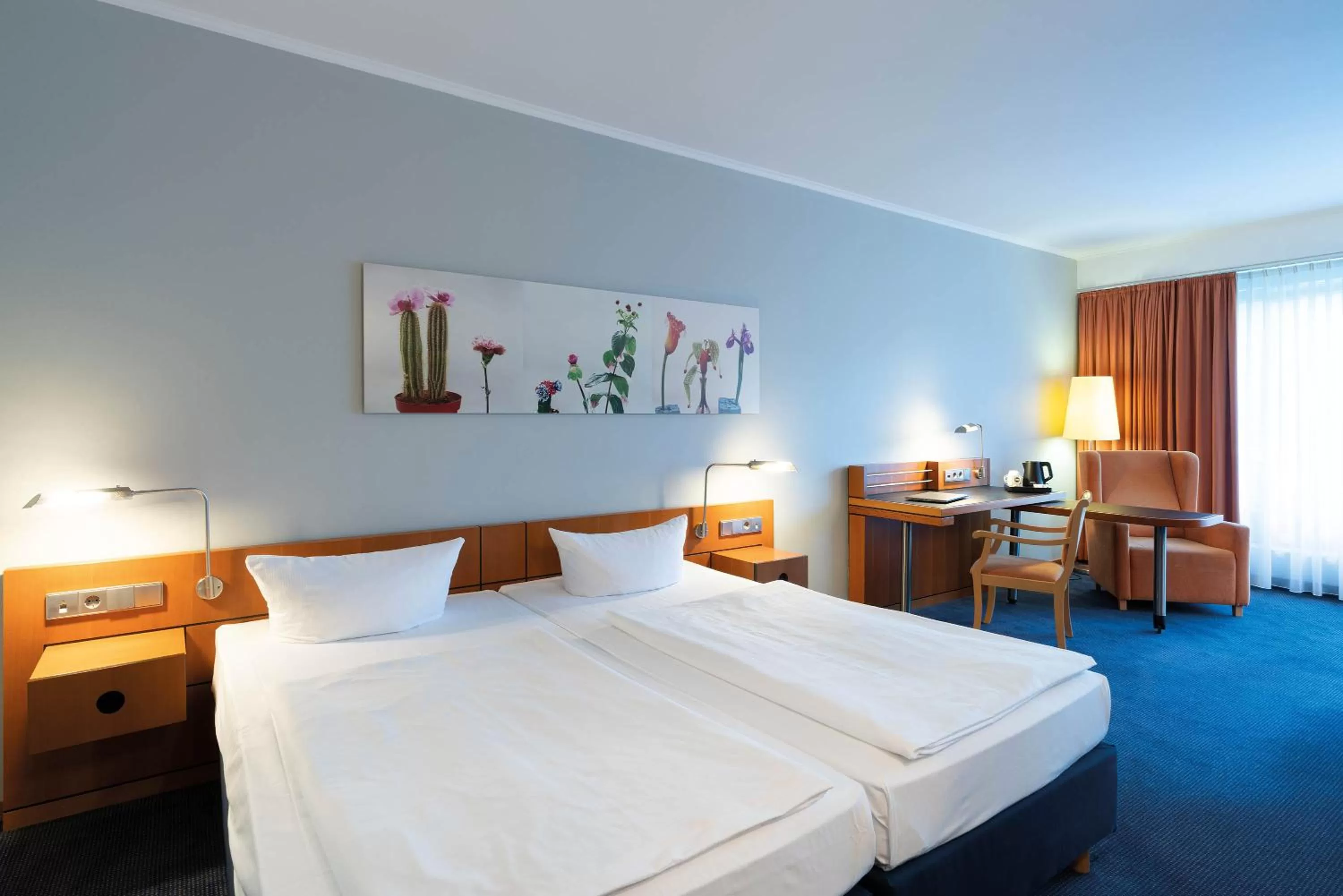 Bed in Seminaris Avendi Hotel Potsdam