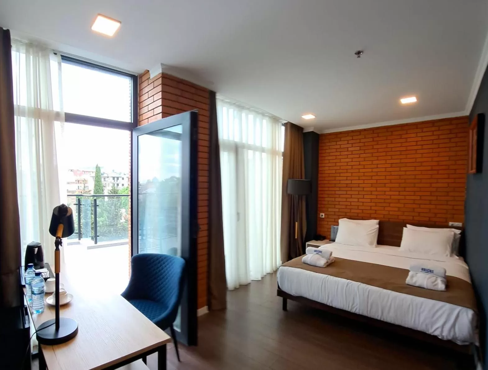 Bed in Bricks Hotel