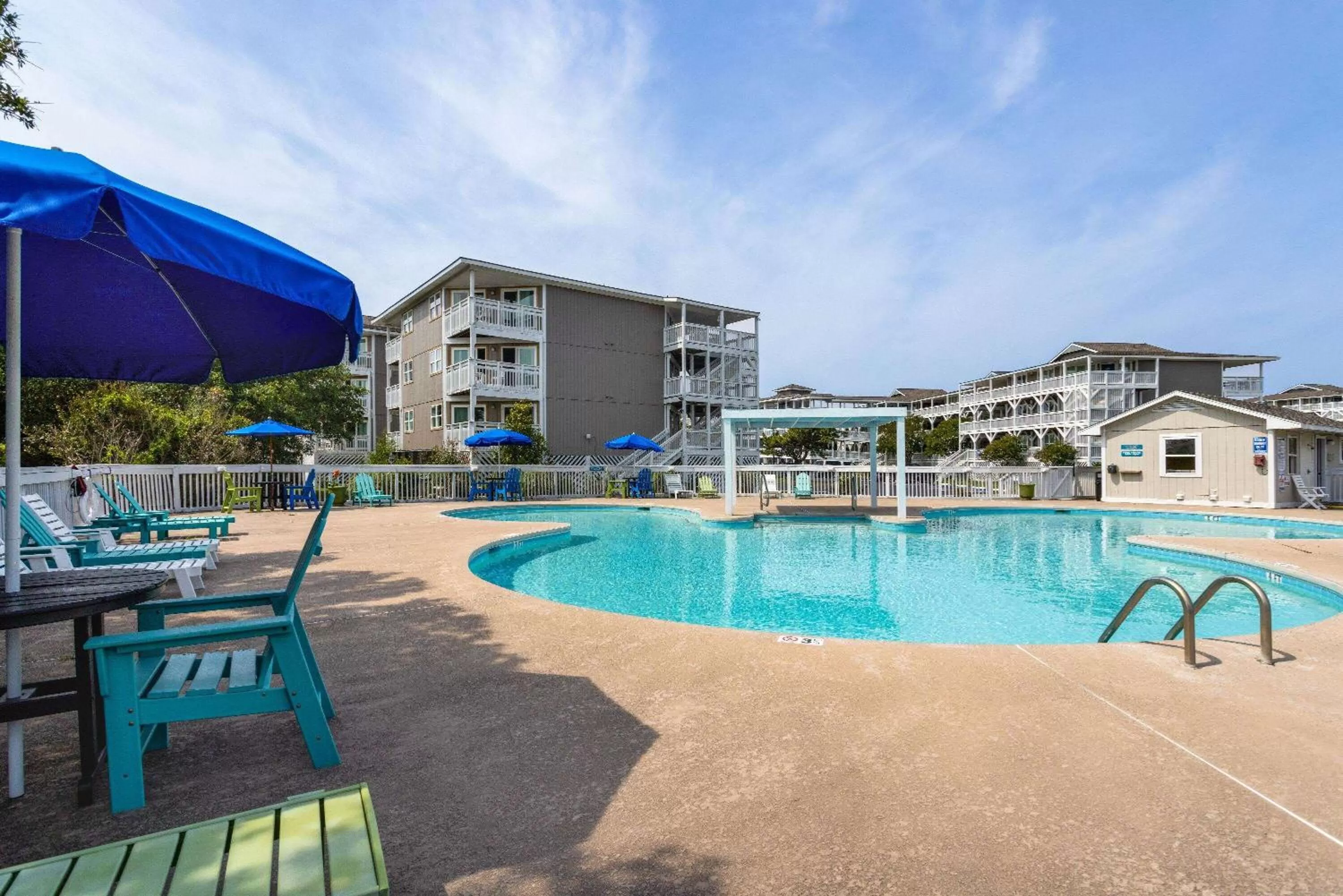 Pool view in Atlantic Beach Resort, a Ramada by Wyndham