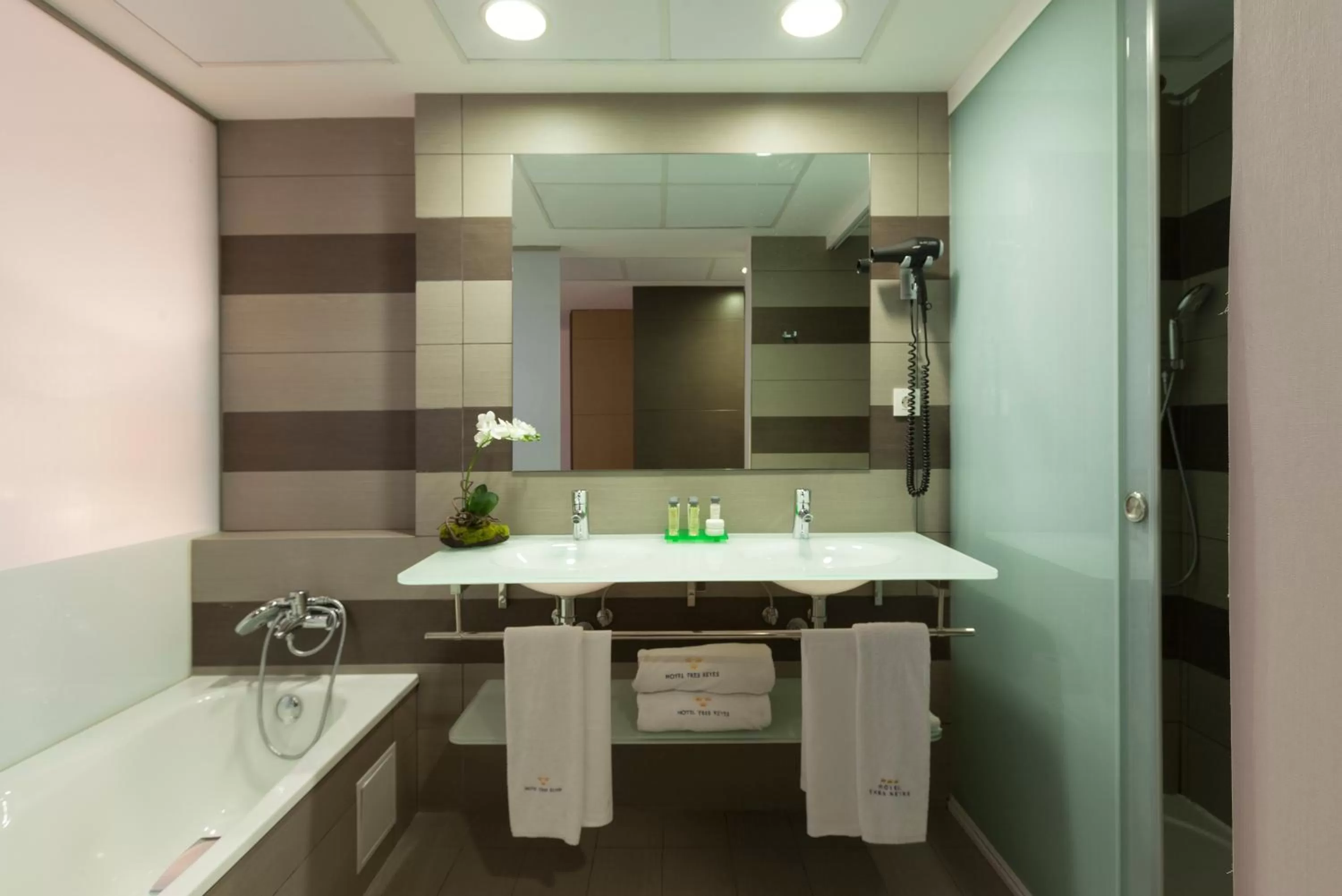 Bathroom in Hotel Tres Reyes Pamplona