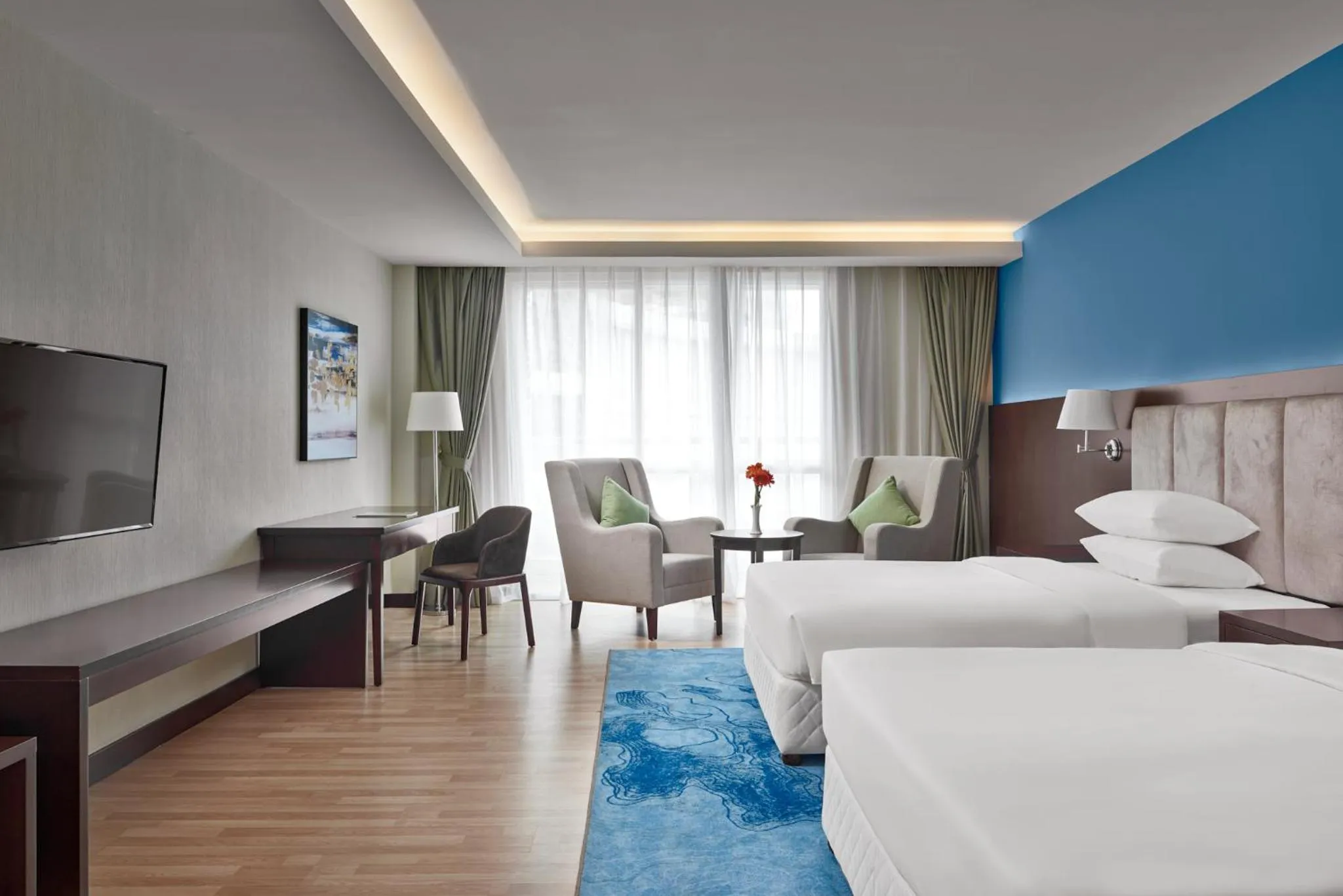 Bedroom, Bed in Olympia City Hotel by Dara