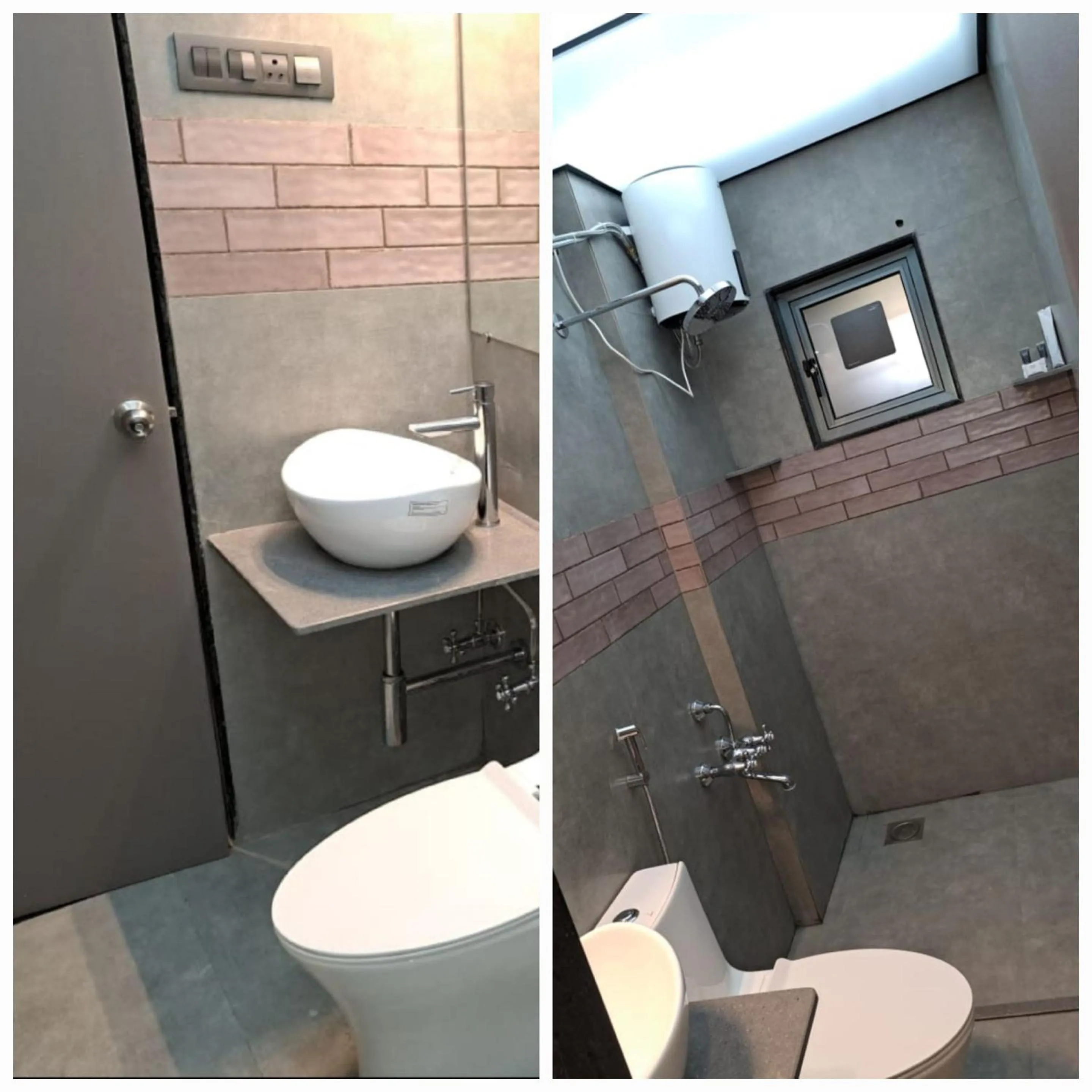 Shower in Sai Celebrations Inn Shirdi