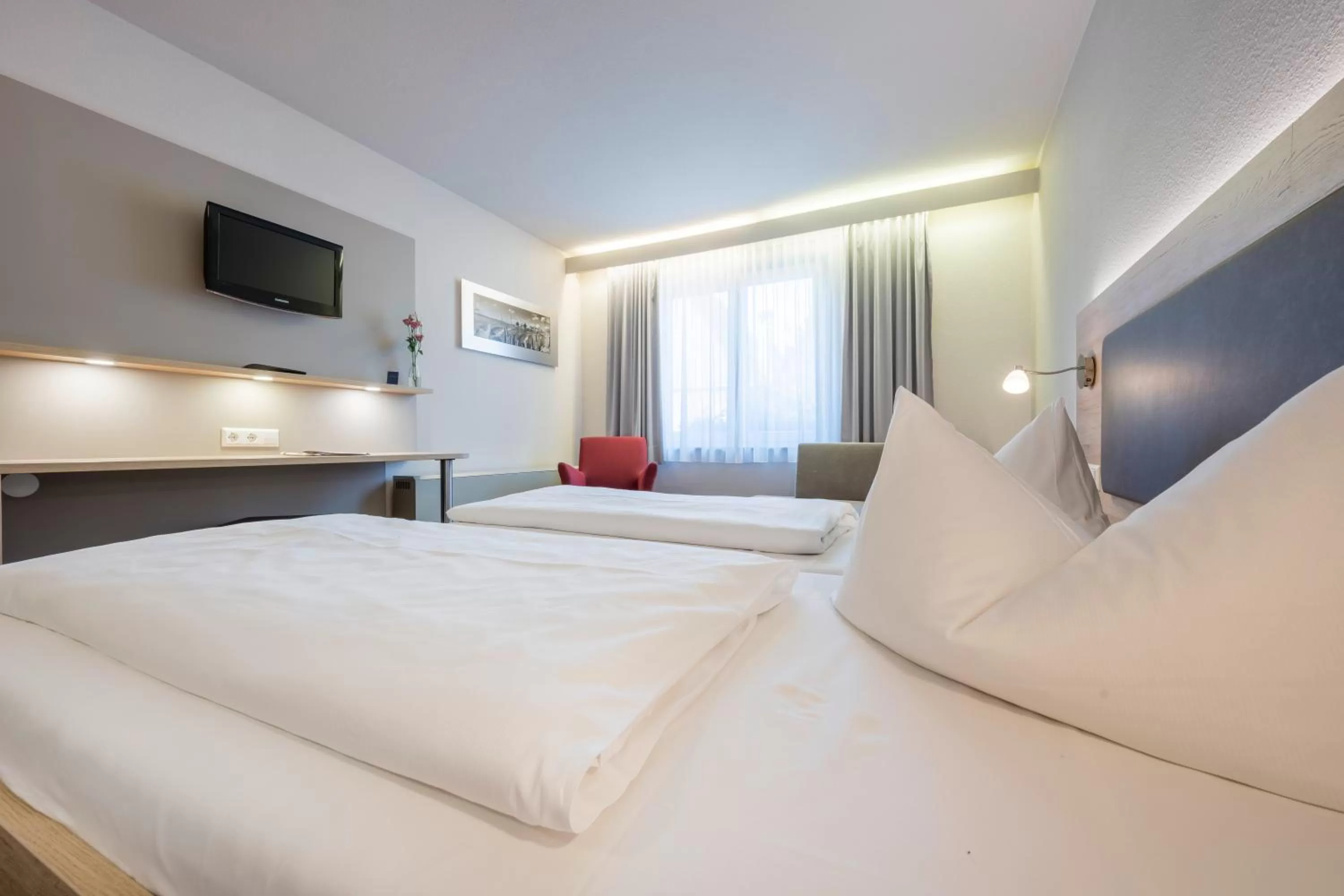 Photo of the whole room, Bed in Landhotel Traube