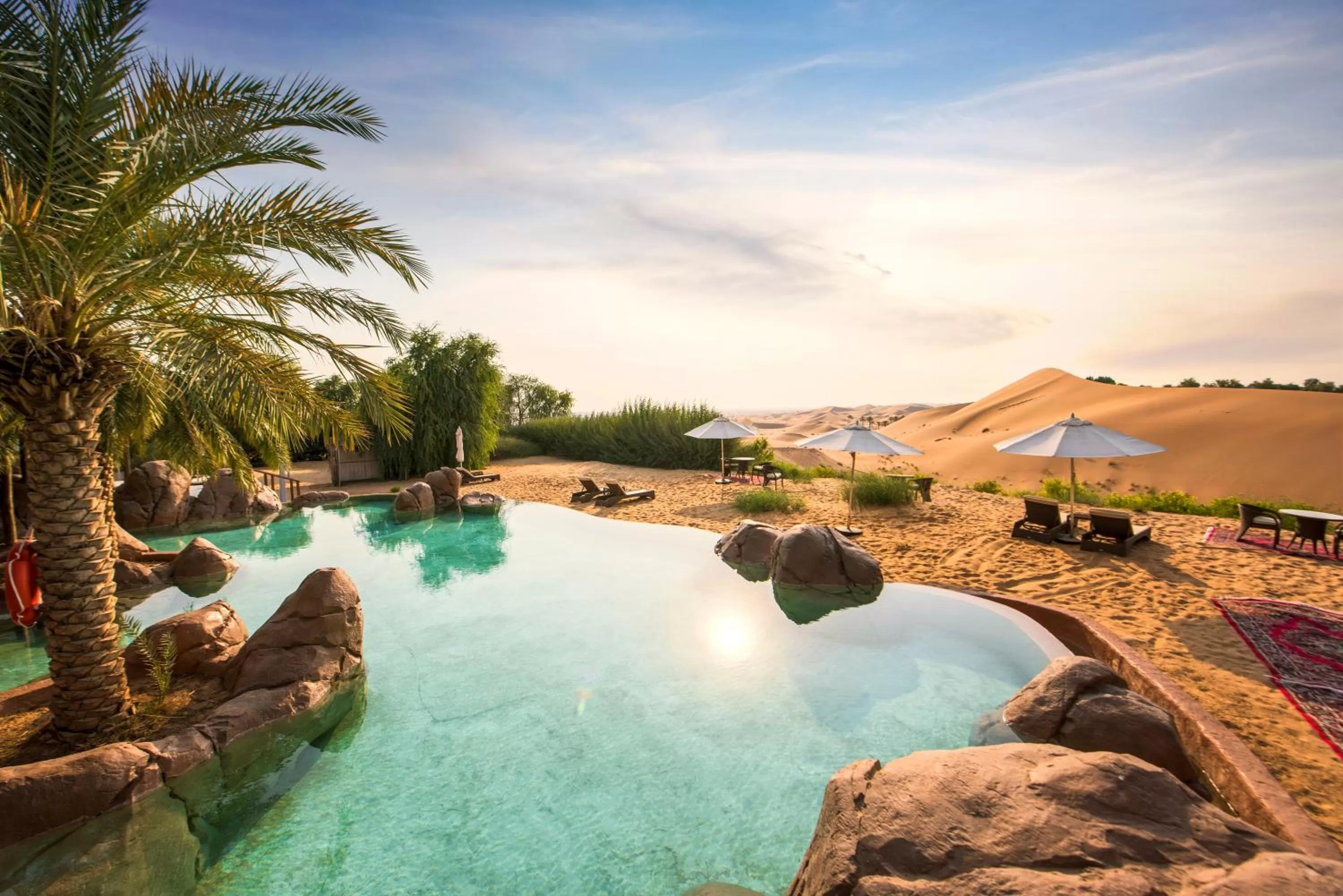 Natural landscape in Telal Resort Al Ain