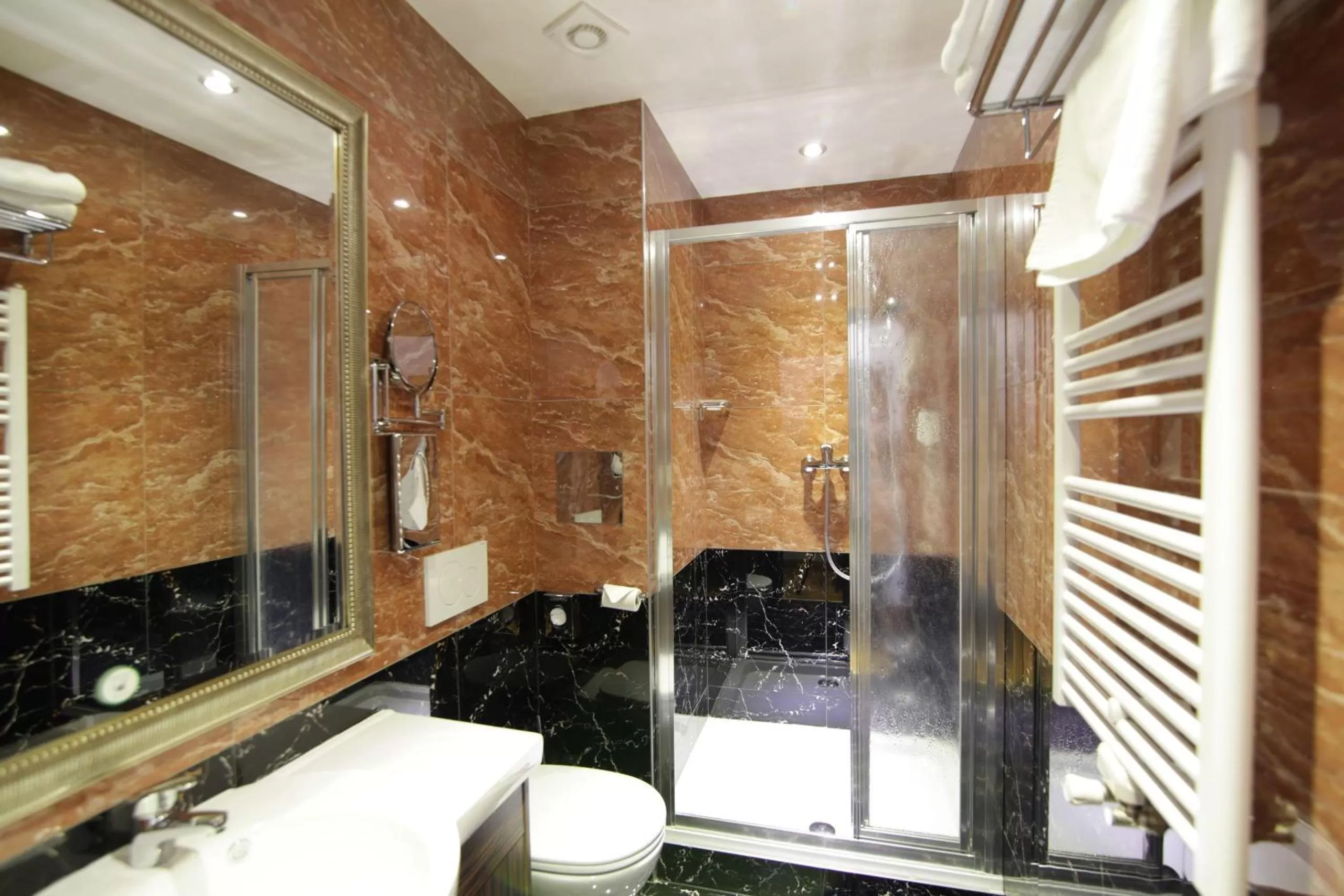 Shower in Best Western Plus Hotel Arcadia