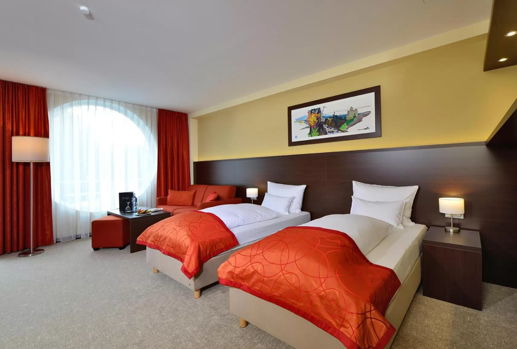 Photo of the whole room, Bed in Aribo Hotel