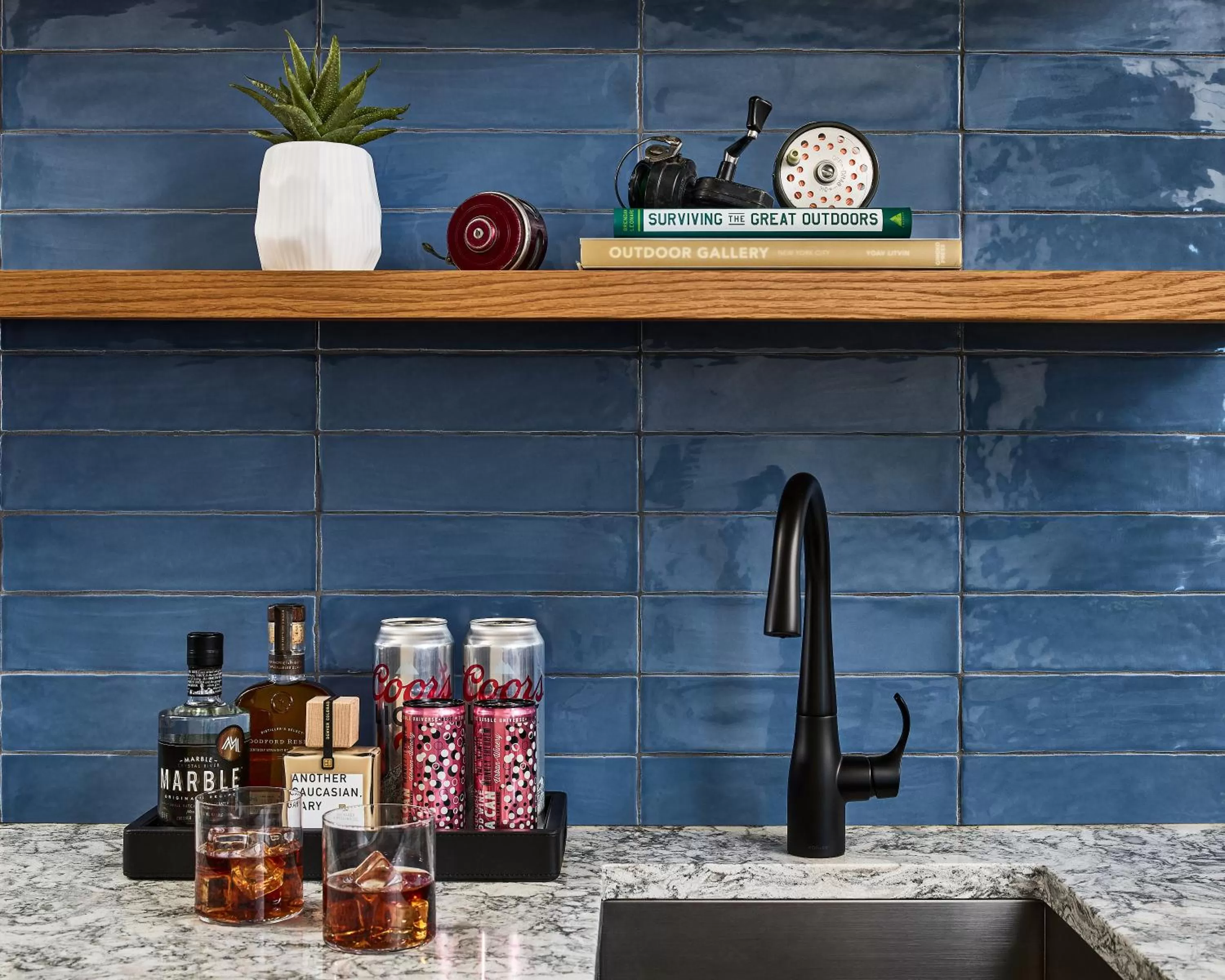 Decorative detail in The Rally Hotel at McGregor Square