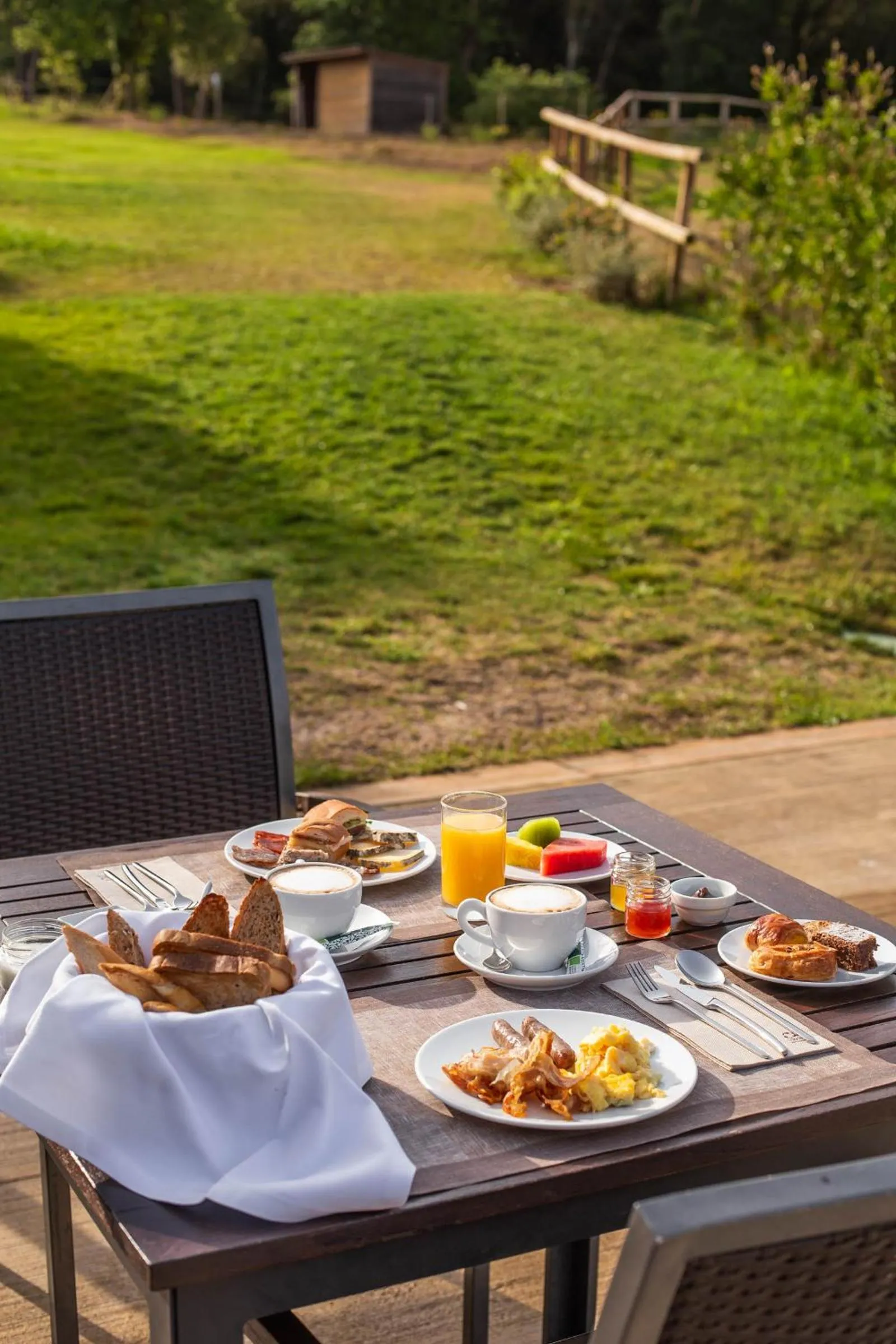Breakfast in Mas Salagros EcoResort & SPA