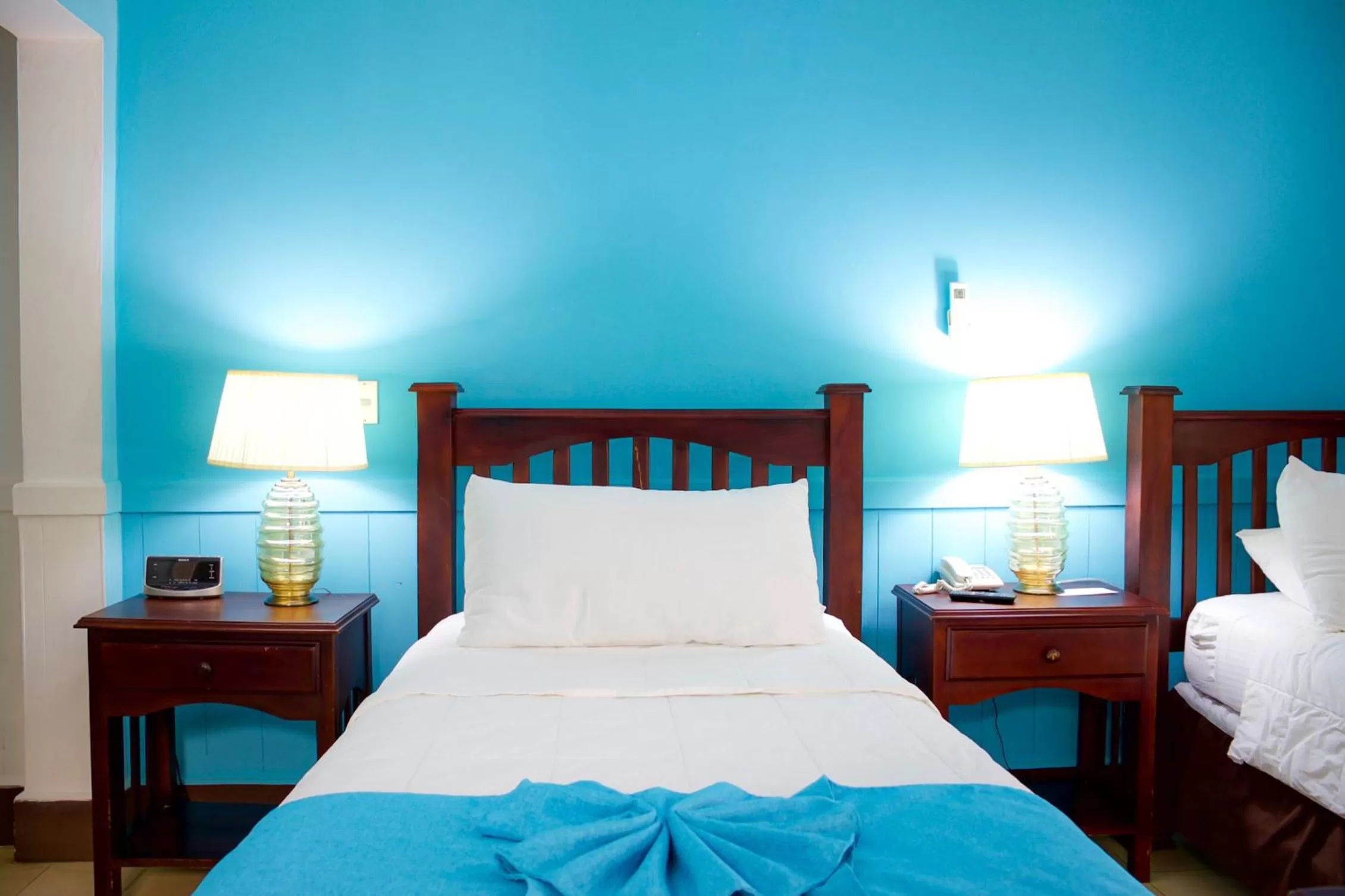 Bed in Hotel Victoriano