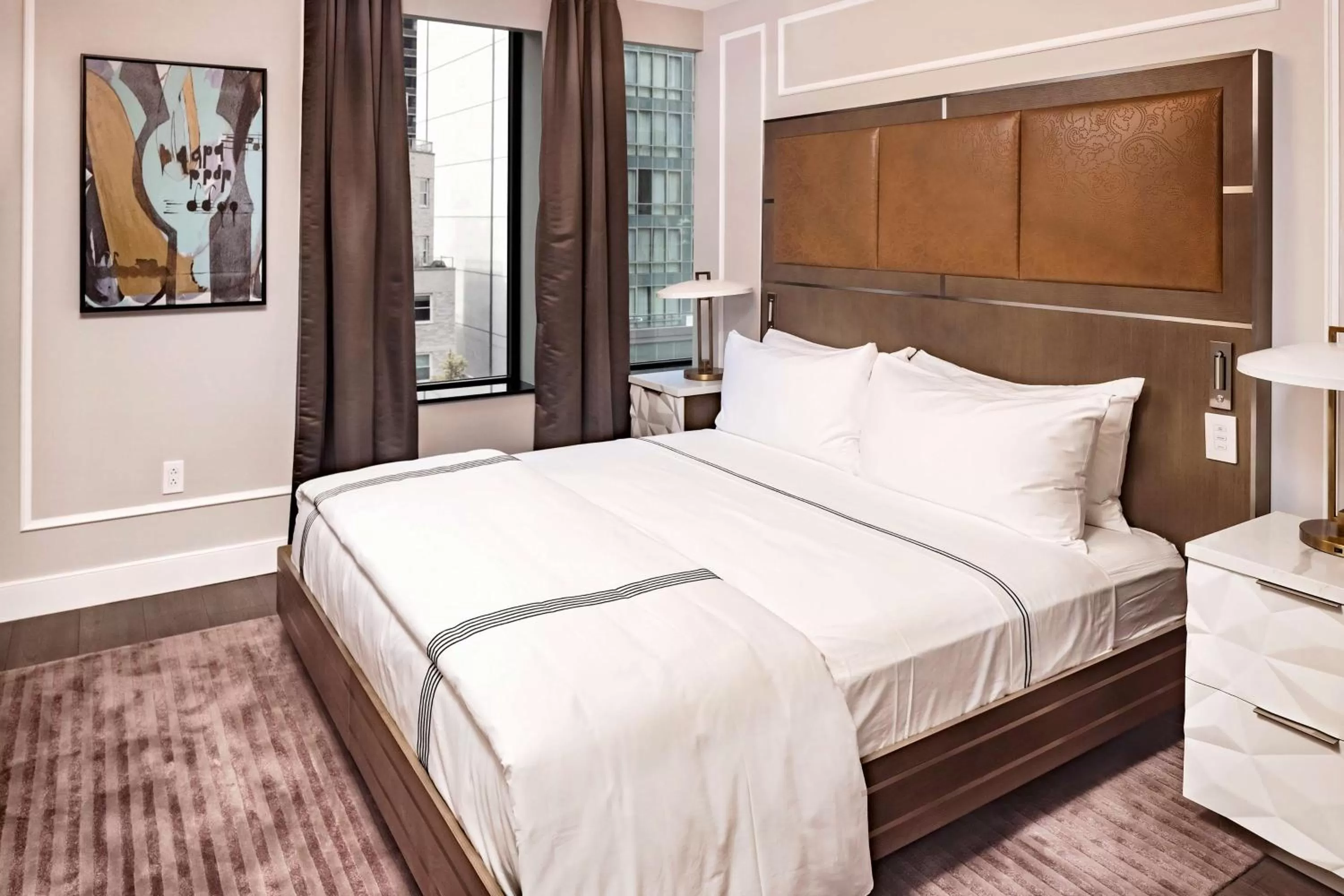 Bed in Hilton Club The Quin New York