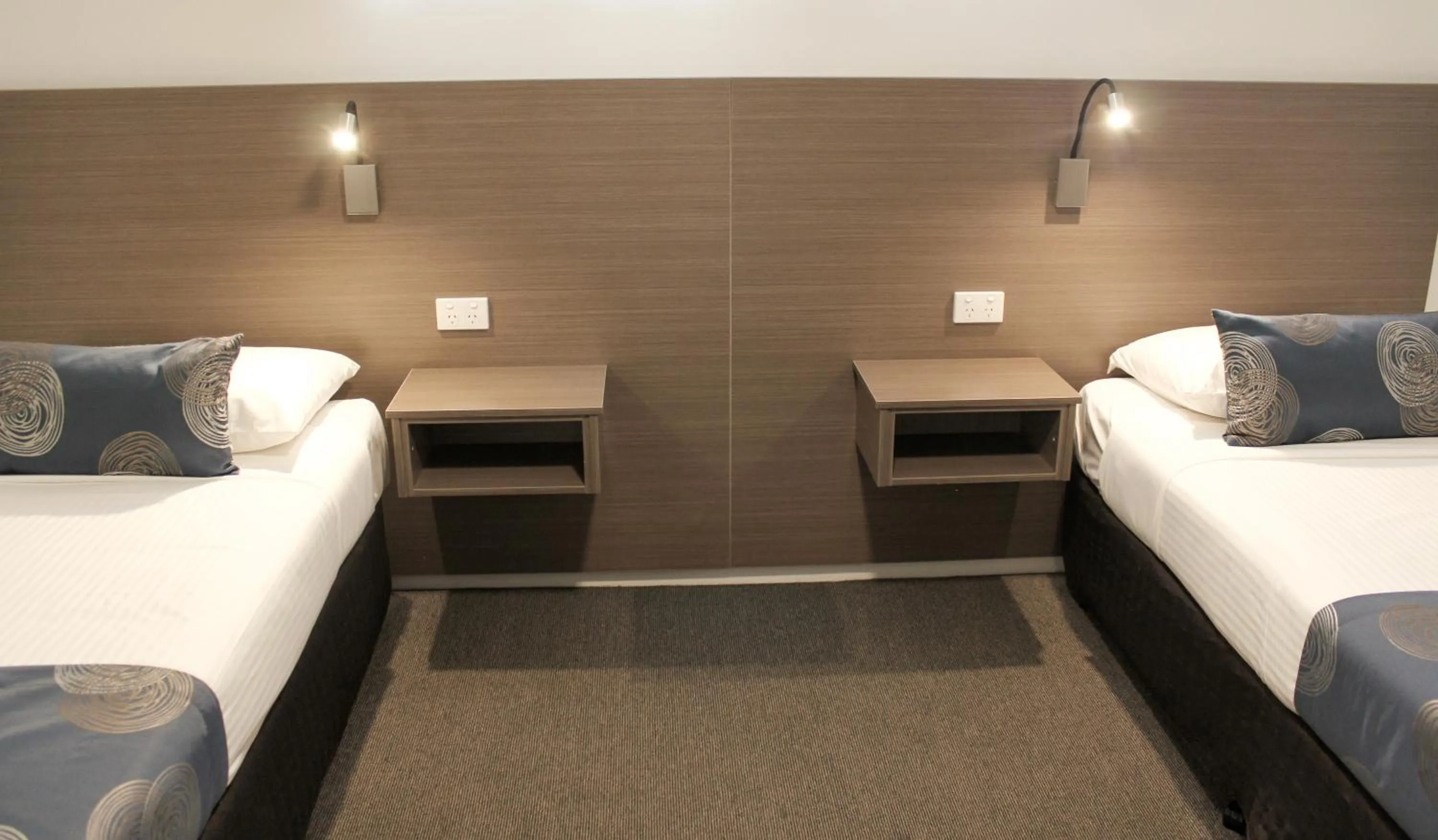 Bed in Aston Motel Yamba