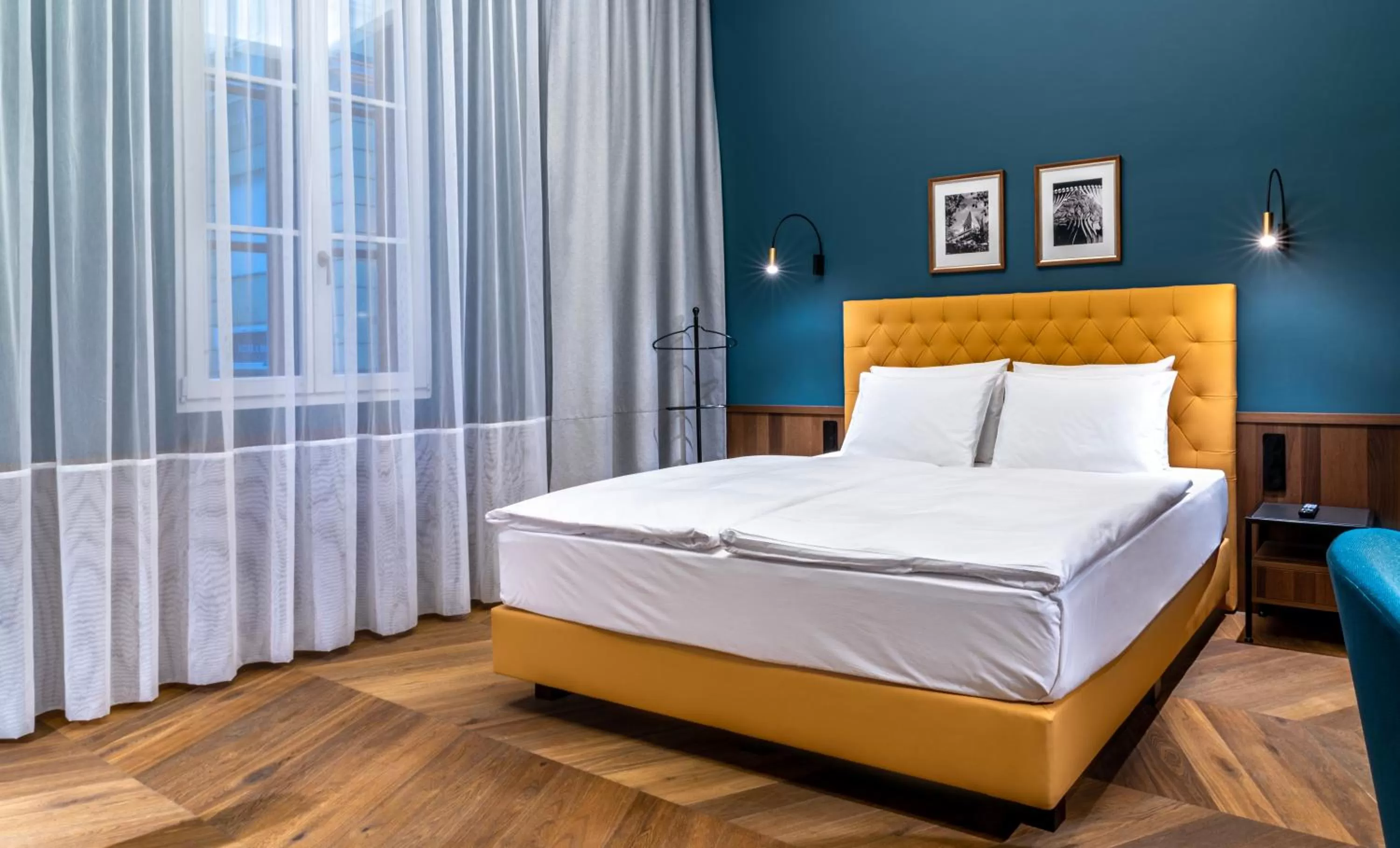 Bed in Palatinus Boutique Hotel