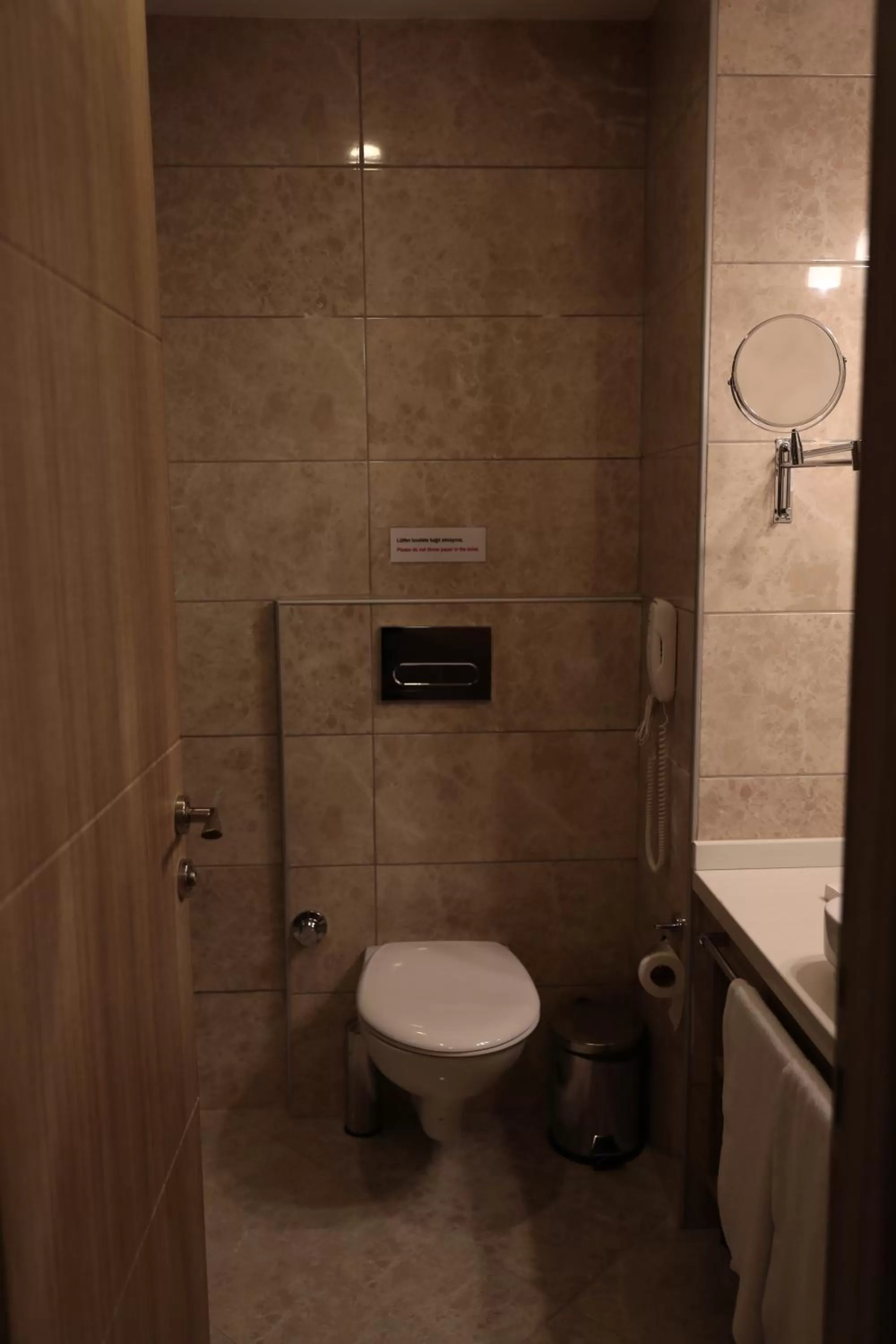 Toilet in Ramada by Wyndham Istanbul Sile