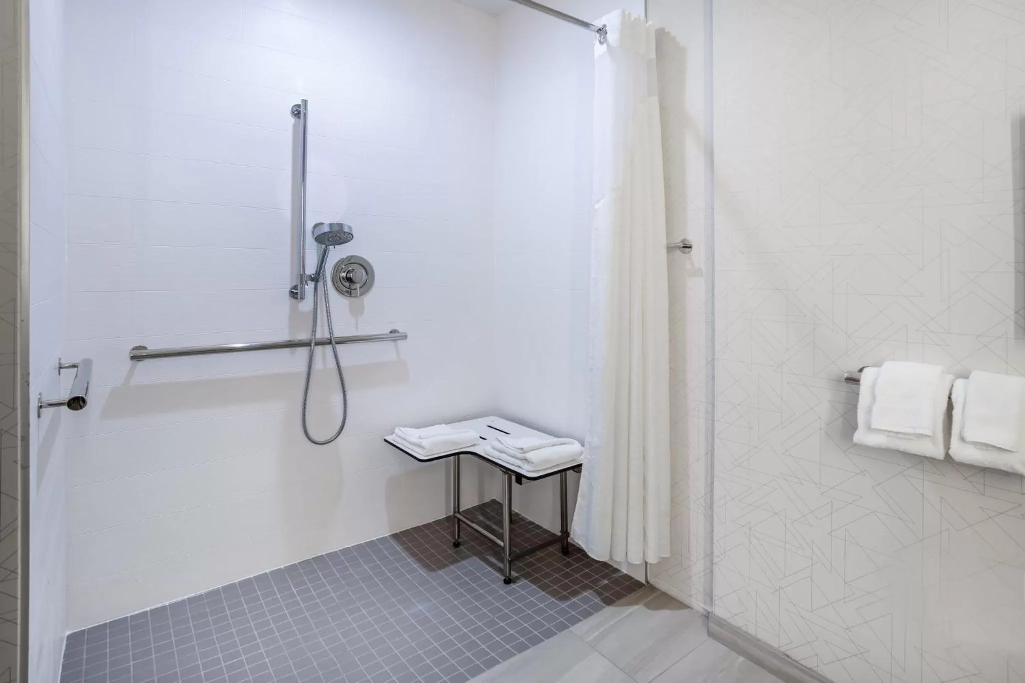 Bathroom in Holiday Inn Express and Suites Tampa I-75 at Bruce B. Downs by IHG