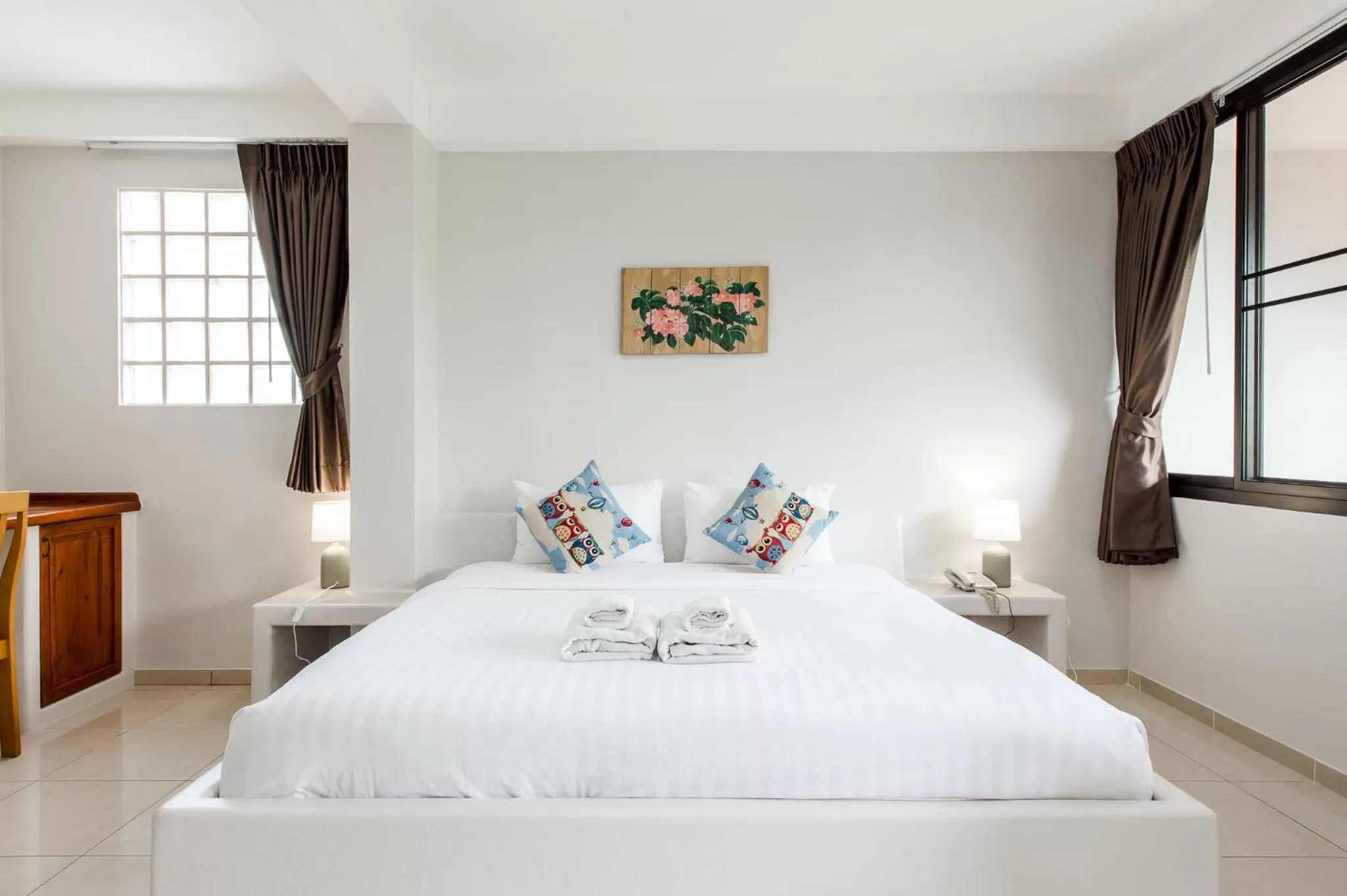 Bed in Prinz Garden Villa