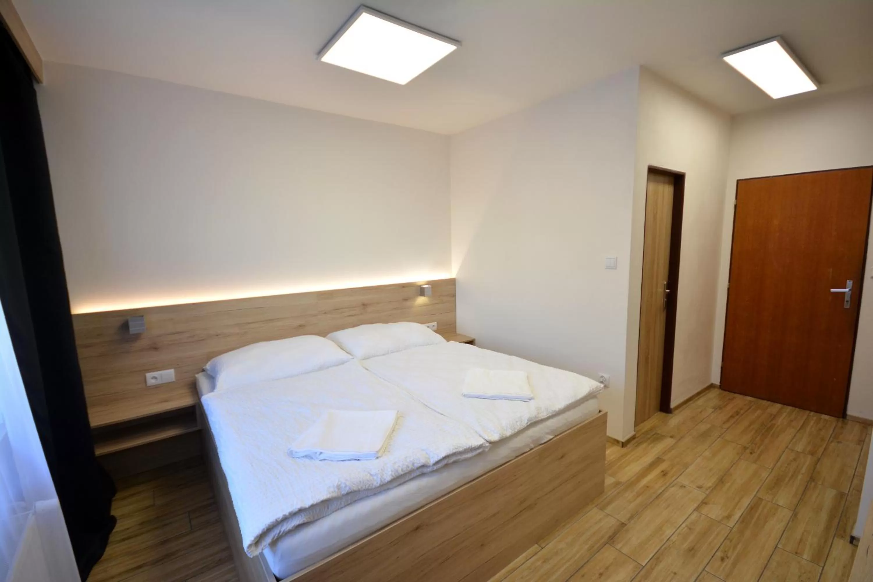 Bed in Hotel U Kociana