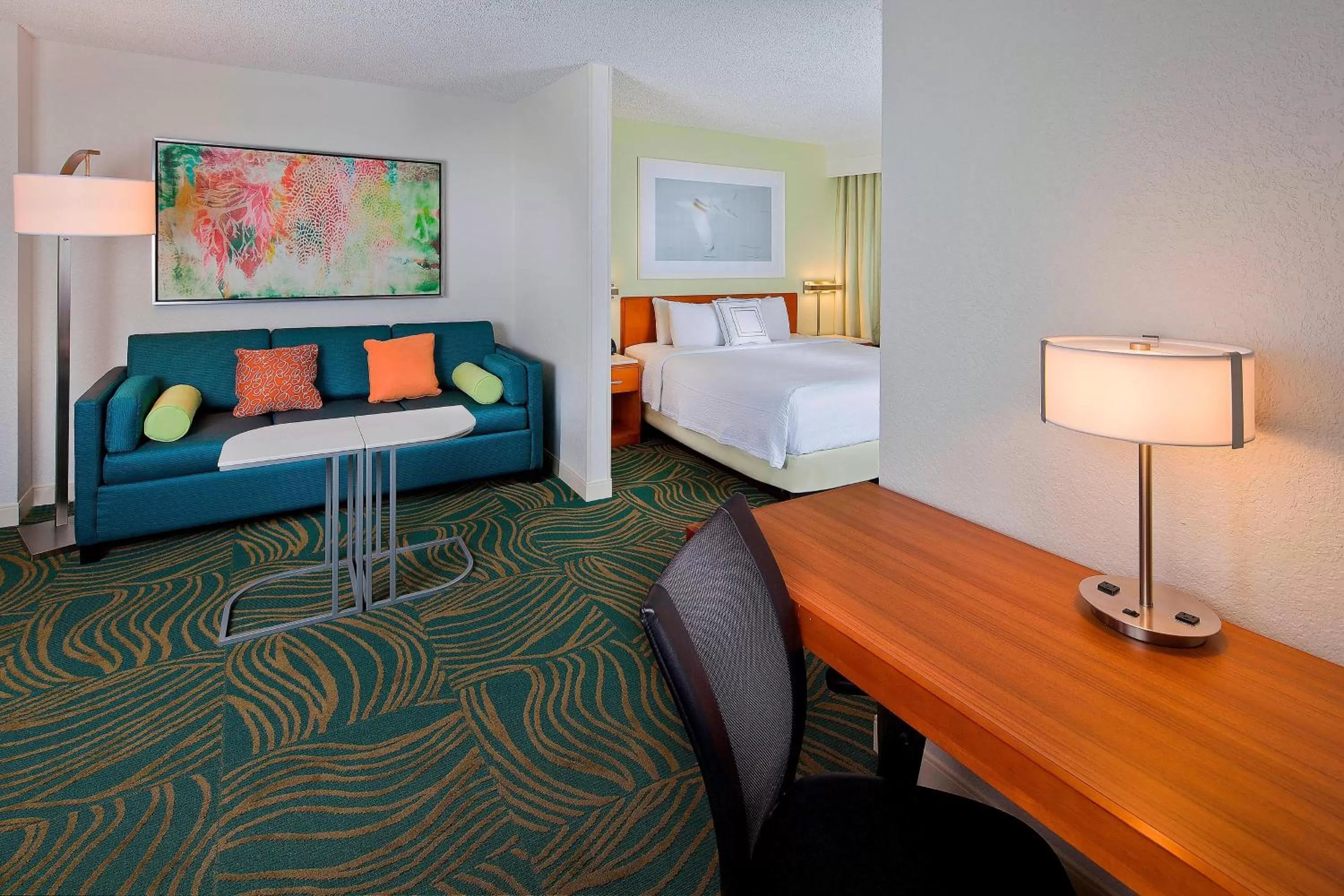 Photo of the whole room in SpringHill Suites by Marriott Orlando Lake Buena Vista in Marriott Village