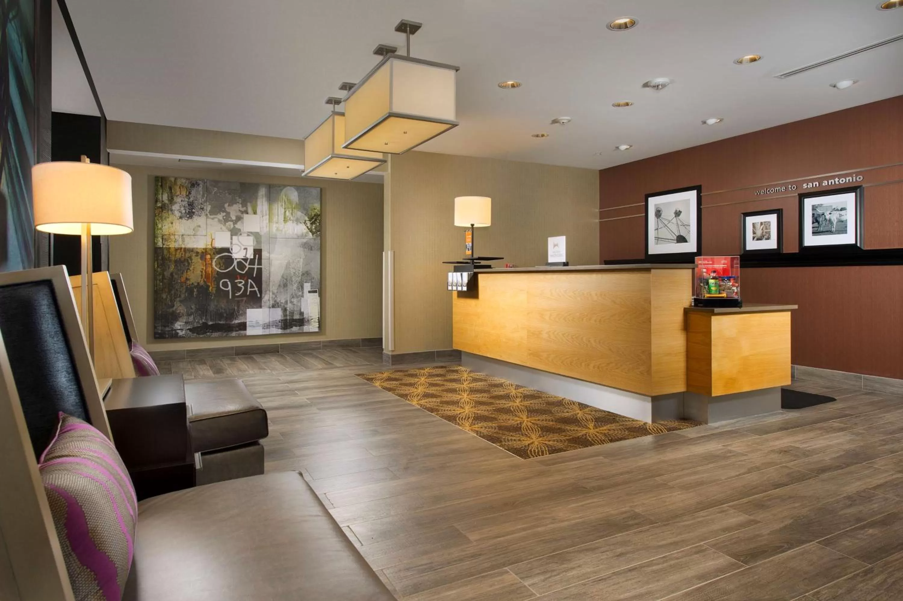 Lobby or reception in Hampton Inn & Suites San Antonio Northwest/Medical Center
