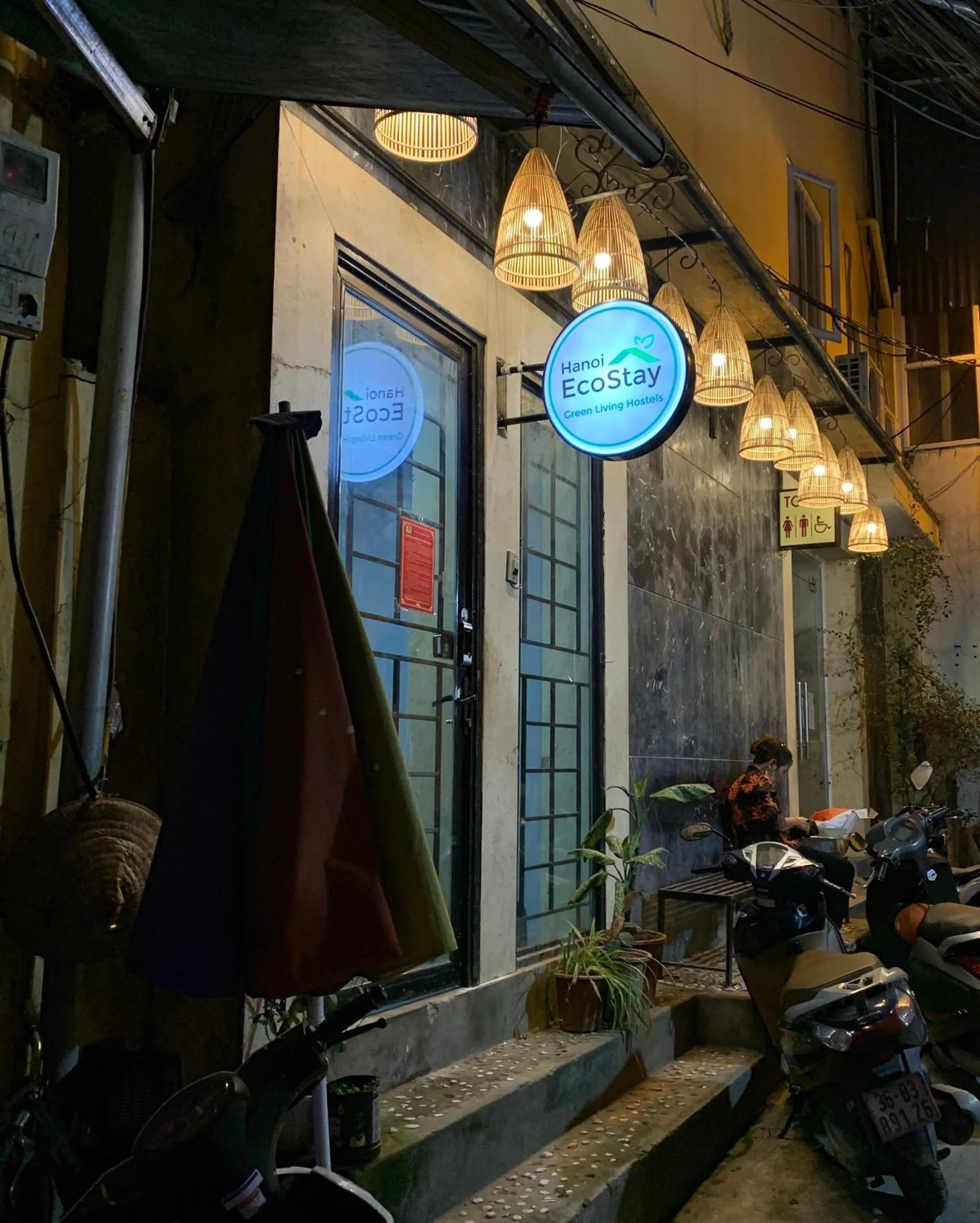 Facade/entrance in Hanoi EcoStay 1 hostel