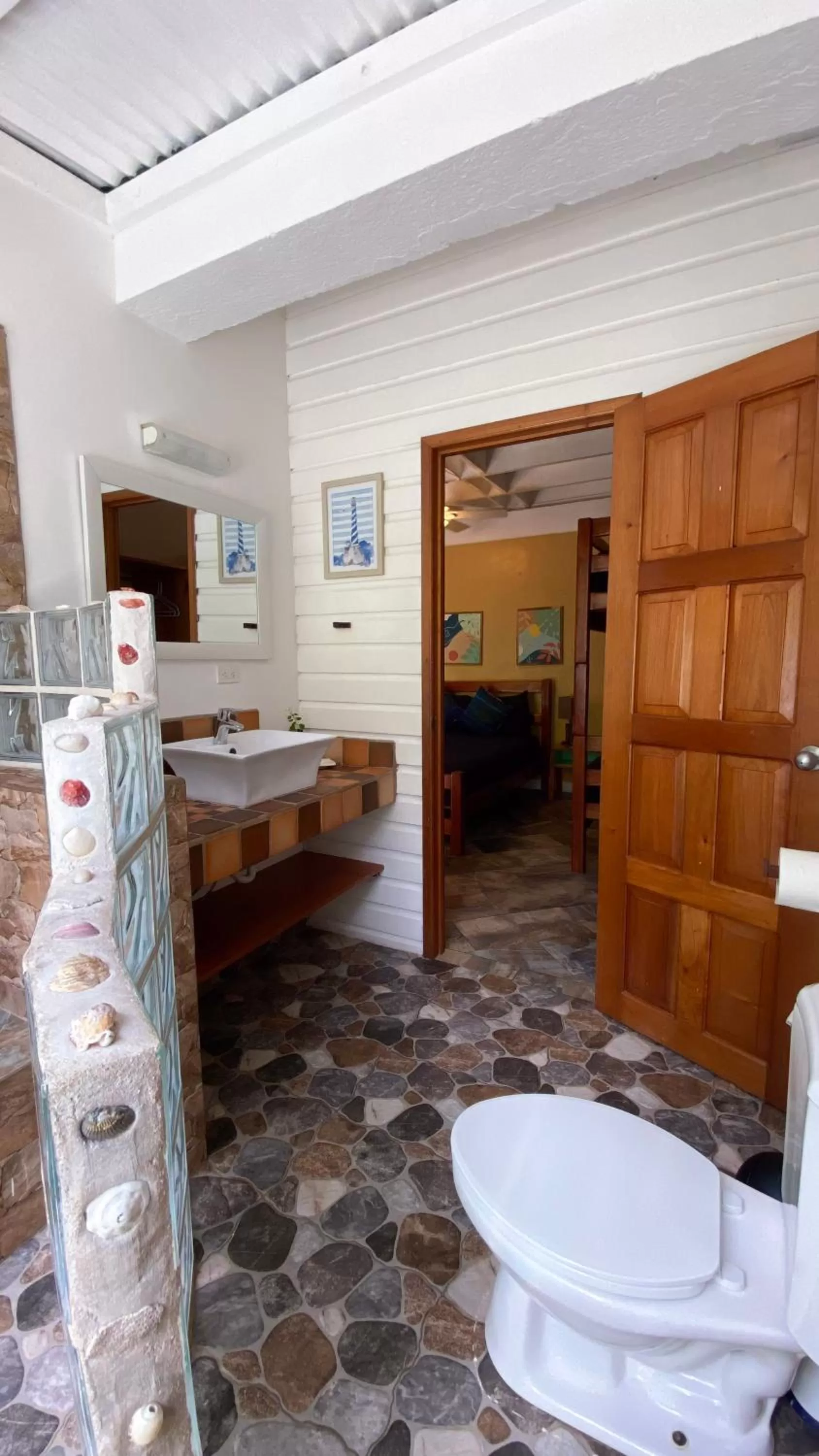 Bathroom in Turtle Beach House