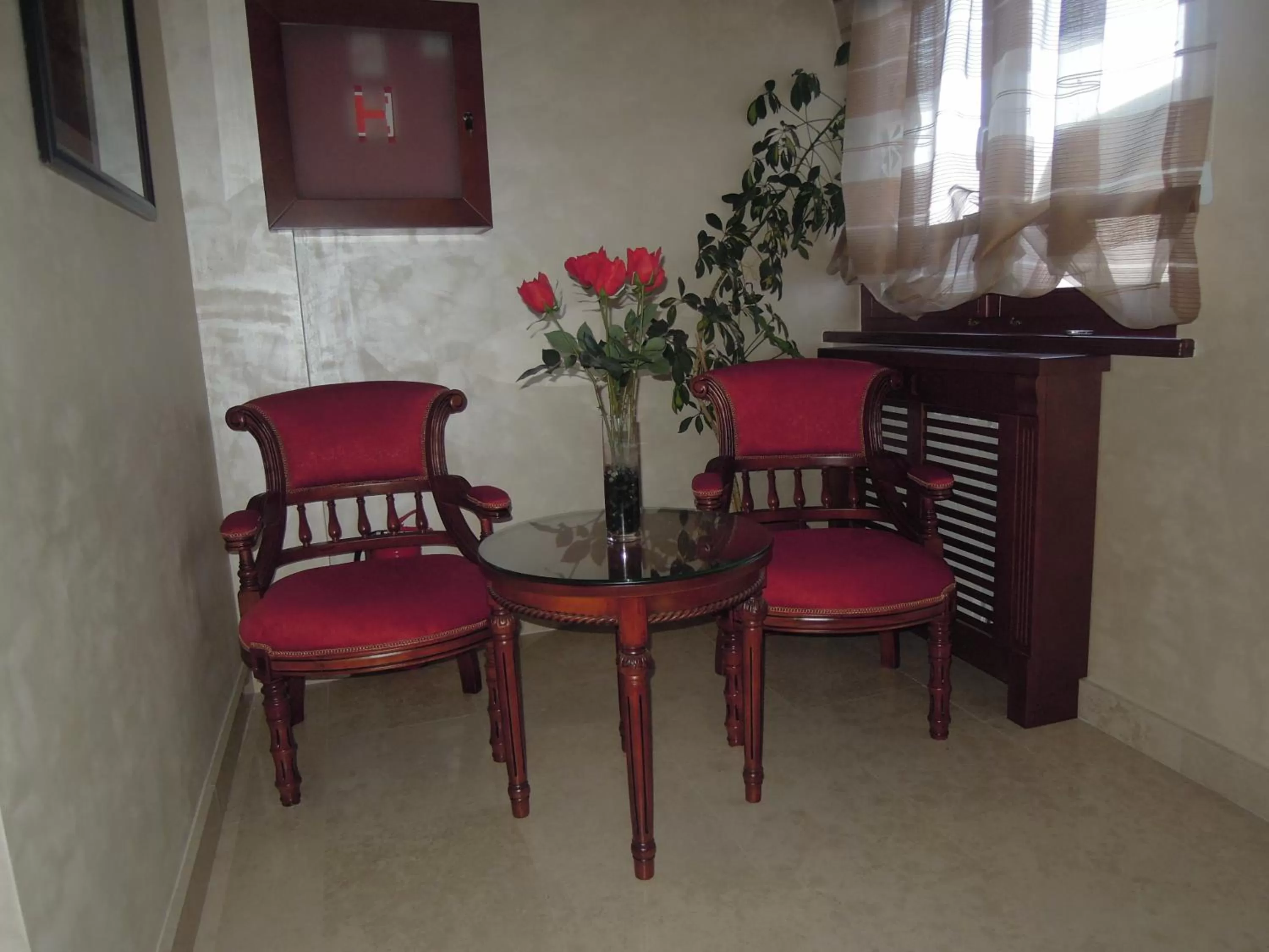 View (from property/room), Seating Area in Hotel Sucevic Garni