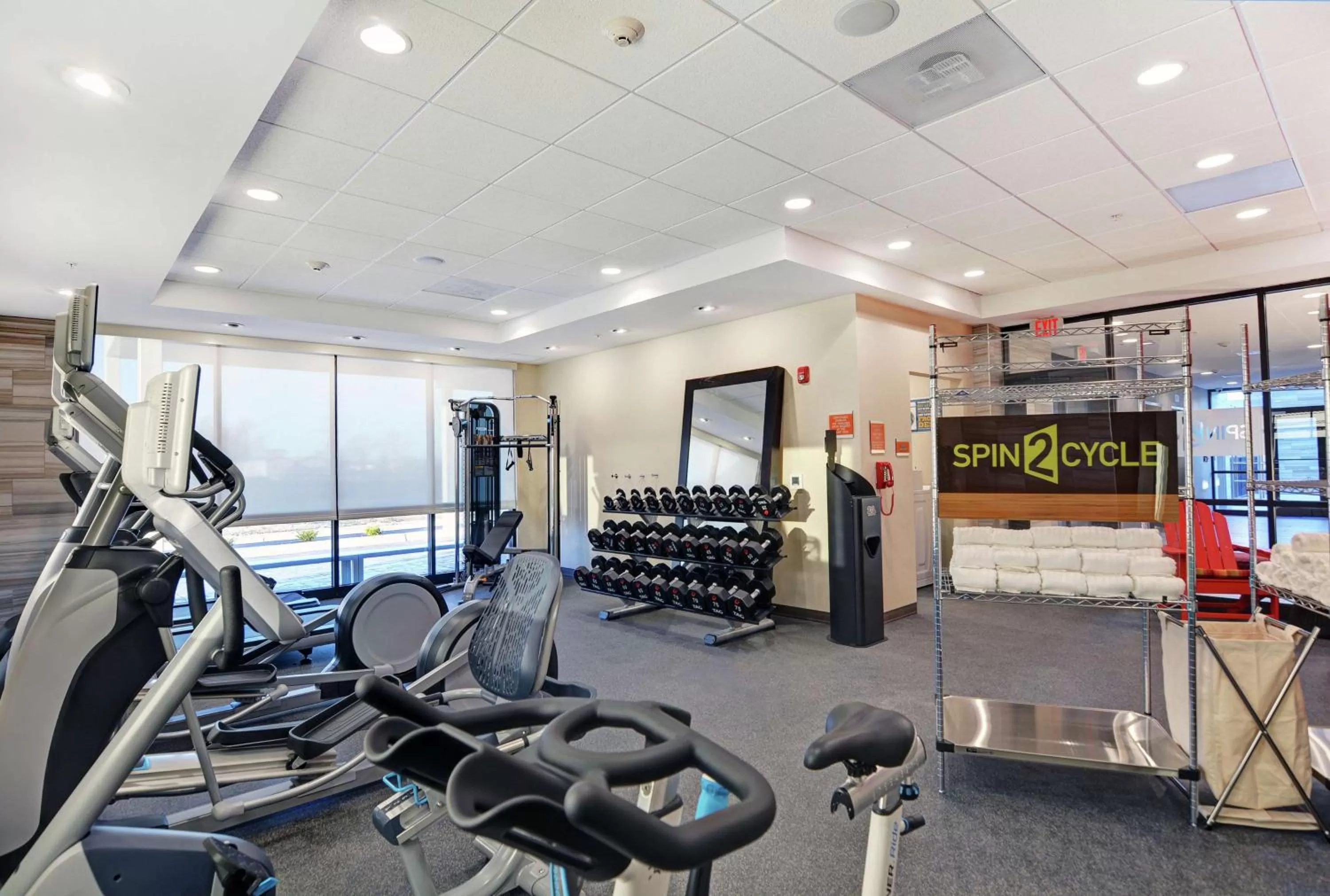 Fitness centre/facilities in Home2 Suites By Hilton Clarksville Louisville North
