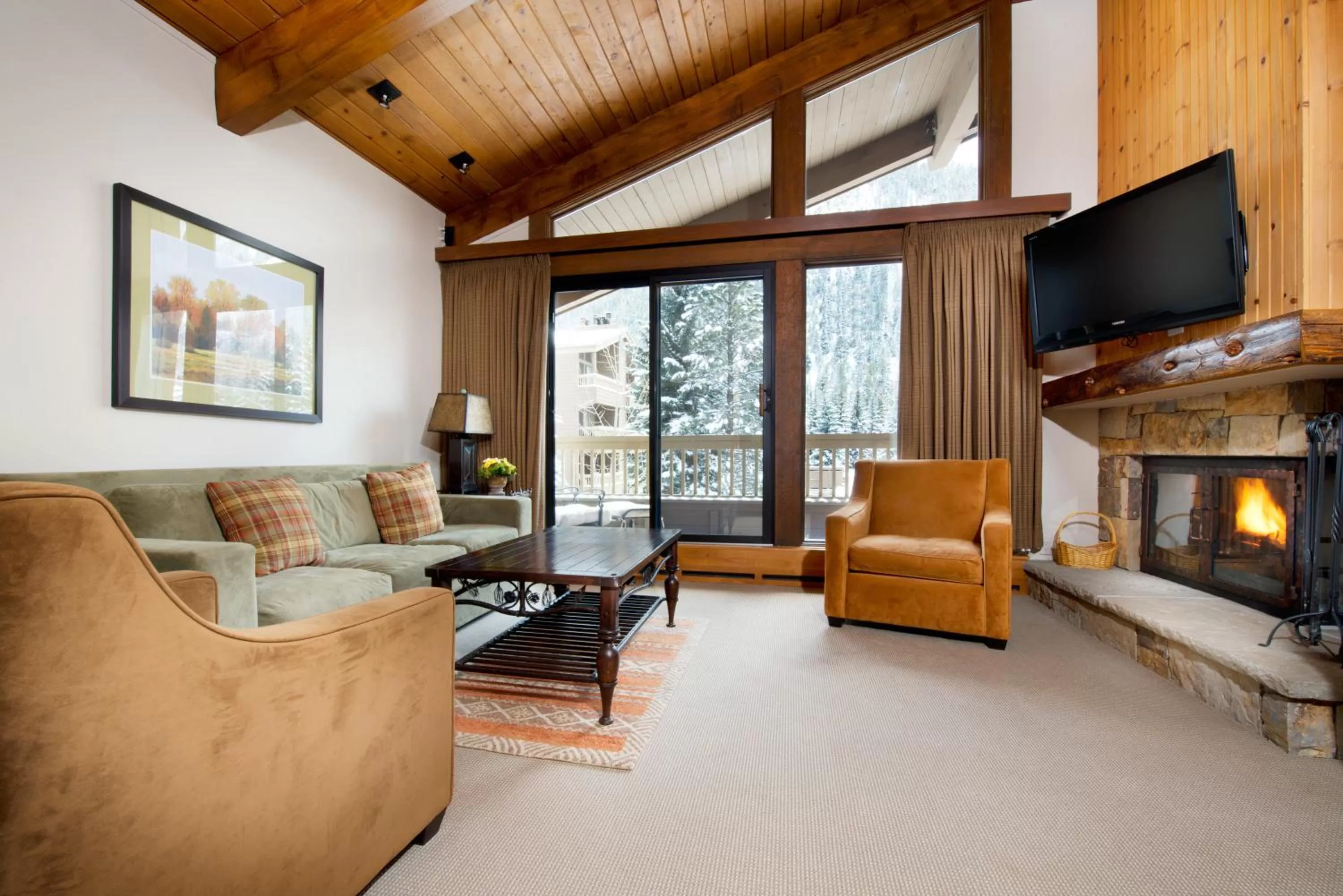 Living room in The Gant