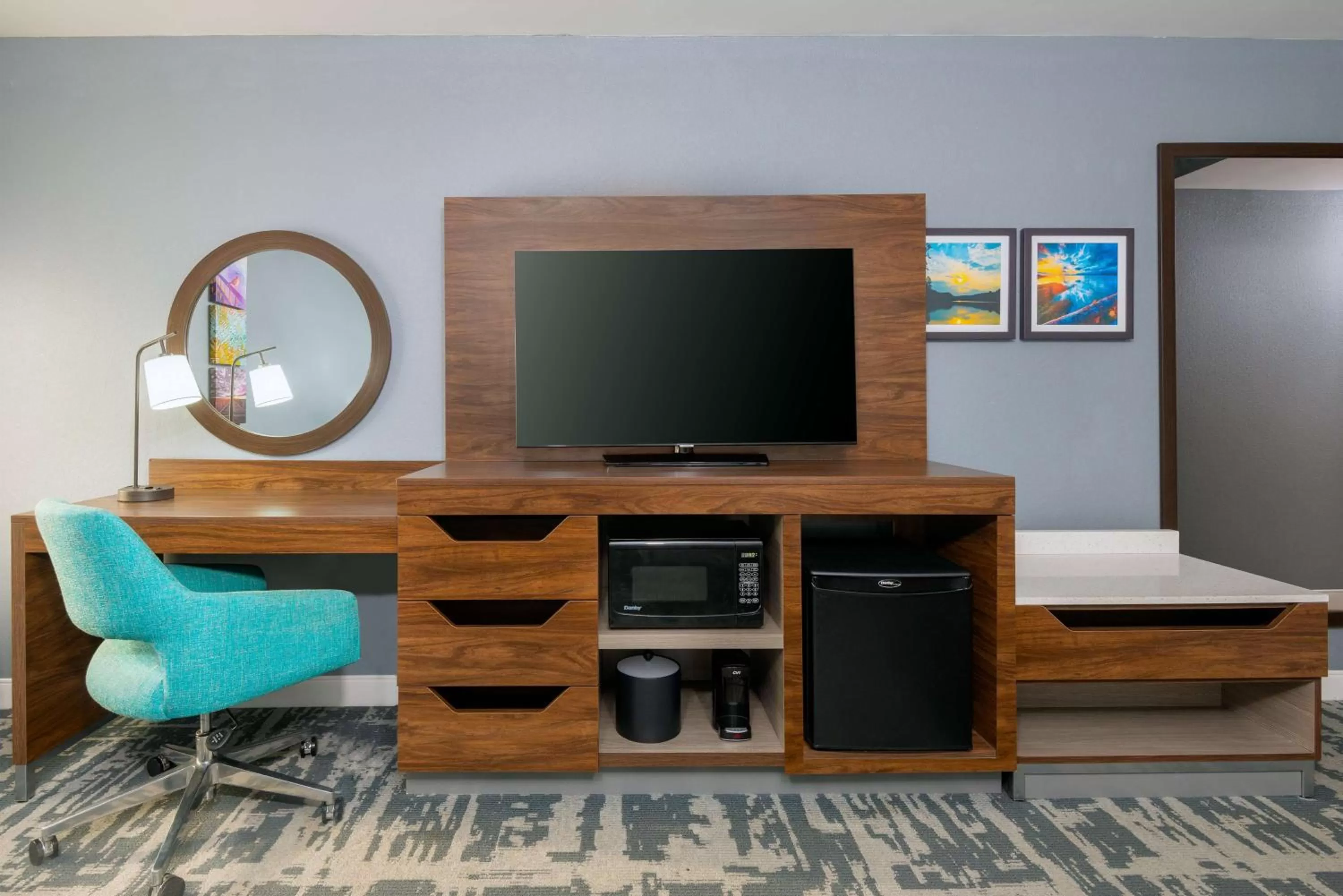 Bedroom in Hampton Inn Salisbury