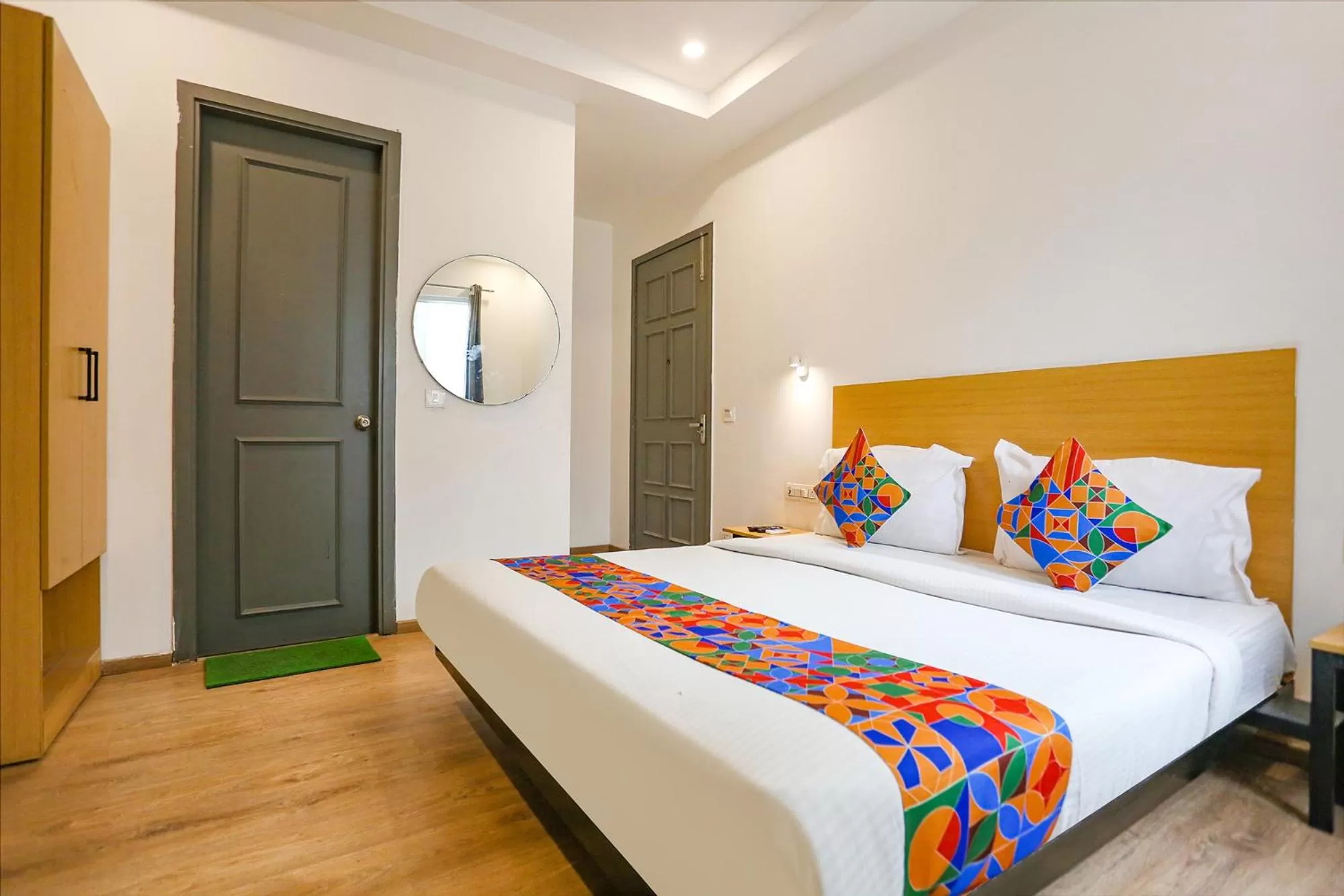 Photo of the whole room, Bed in FabHotel Roseman