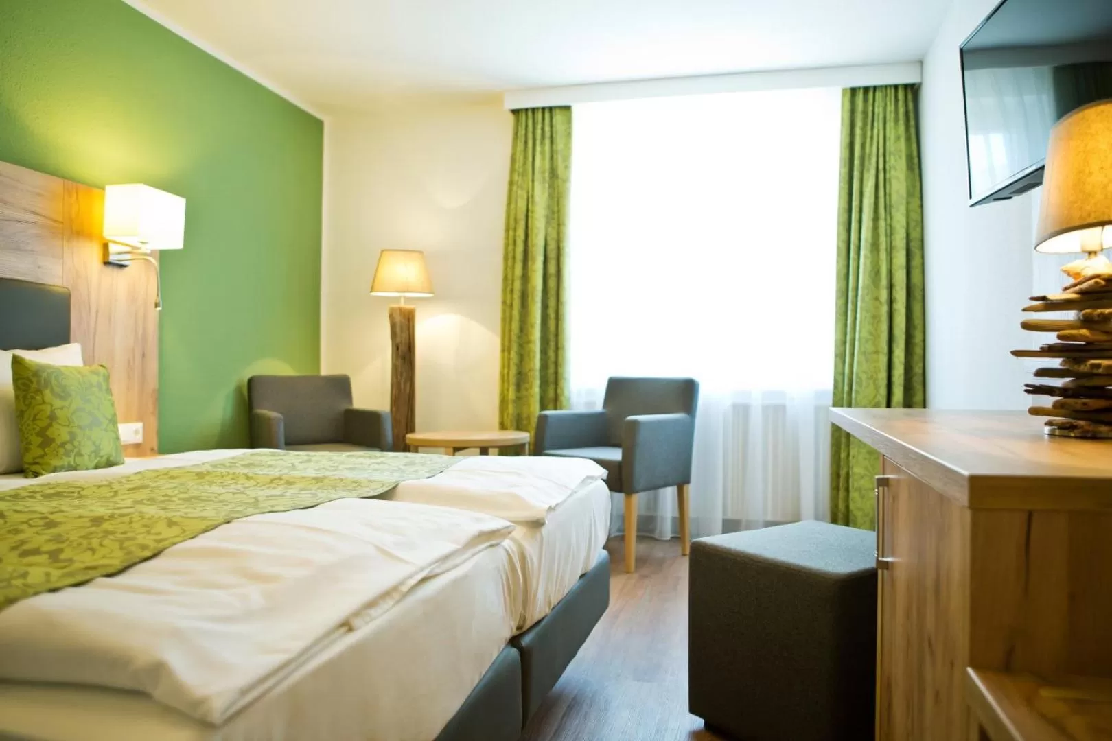 Bed in Hotel Das kleine Glück - Adults Only