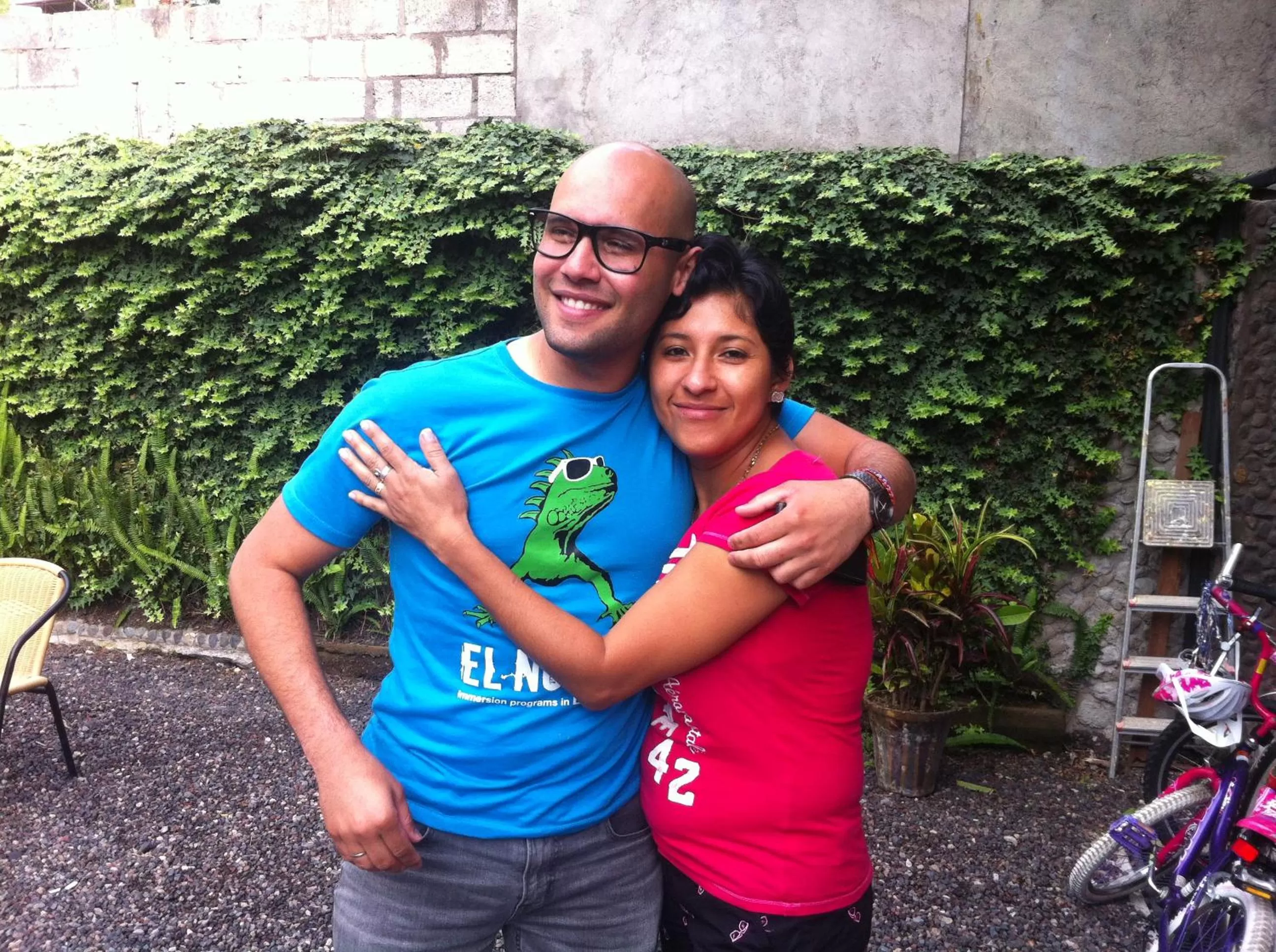 Garden in La Casa del Molino Blanco B&B