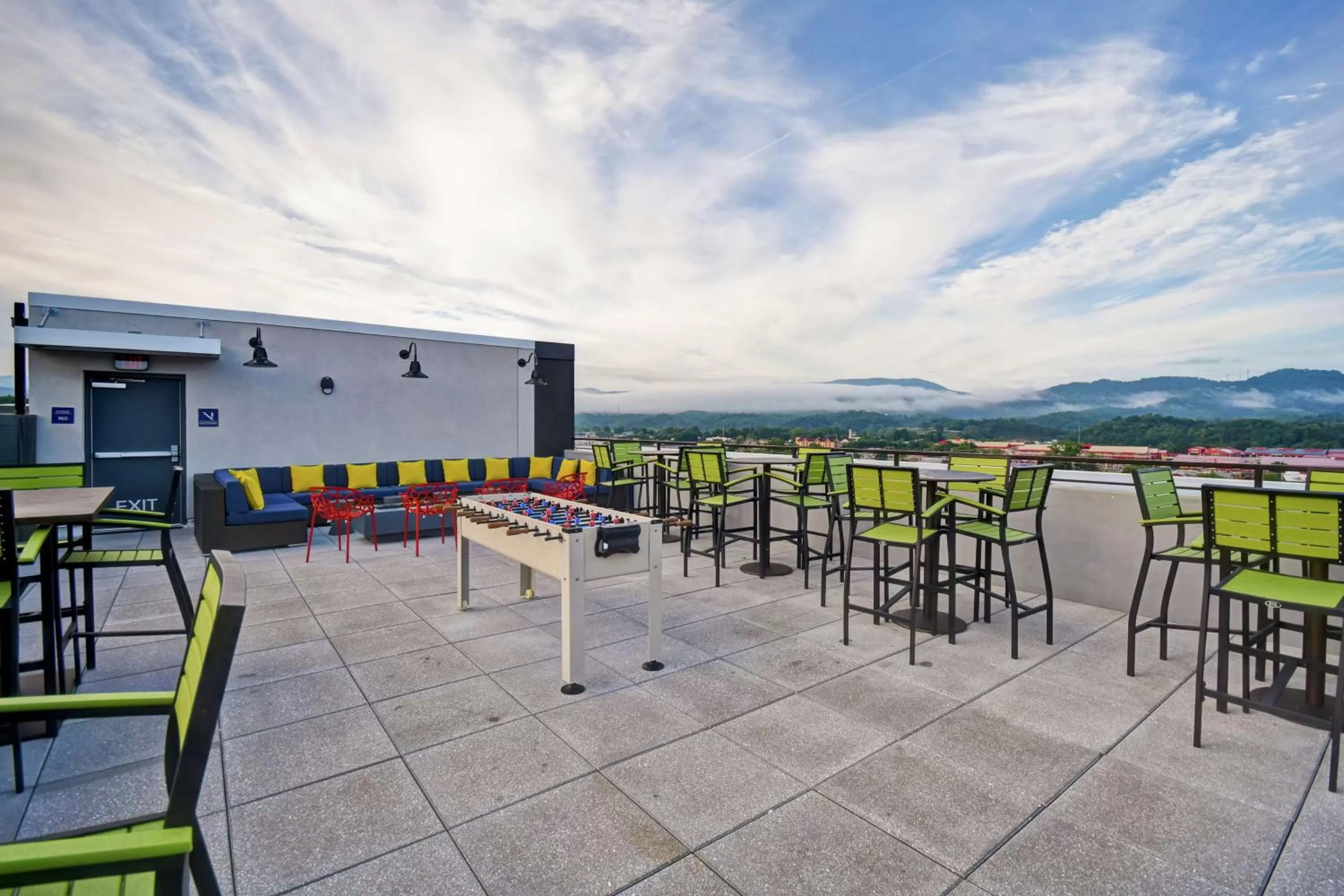 Patio in Tru By Hilton Pigeon Forge